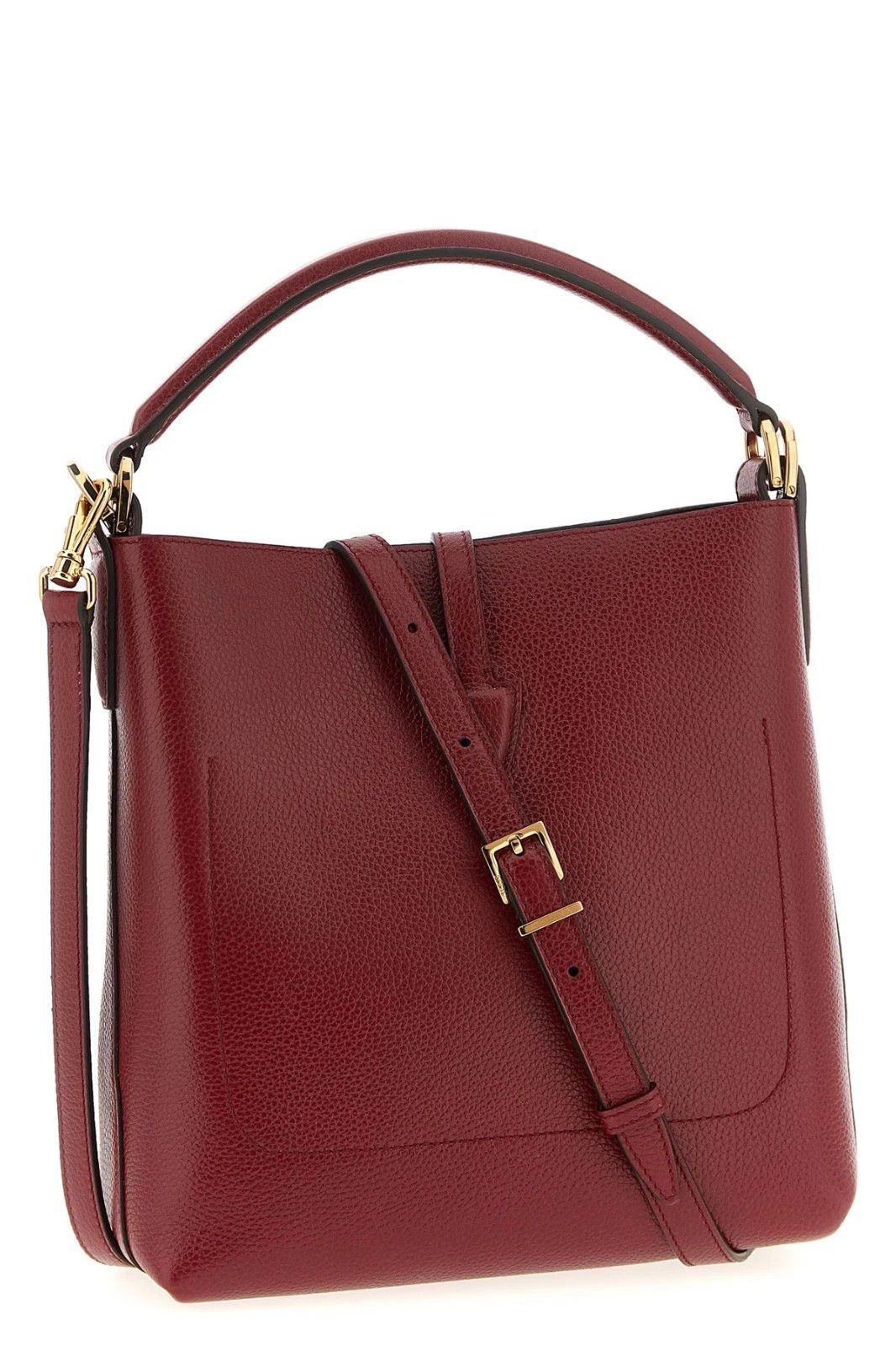 Tod's TOD'S T Timeless Mini Red Leather Bucket Bag Size ONE SIZE - 2 Thumbnail