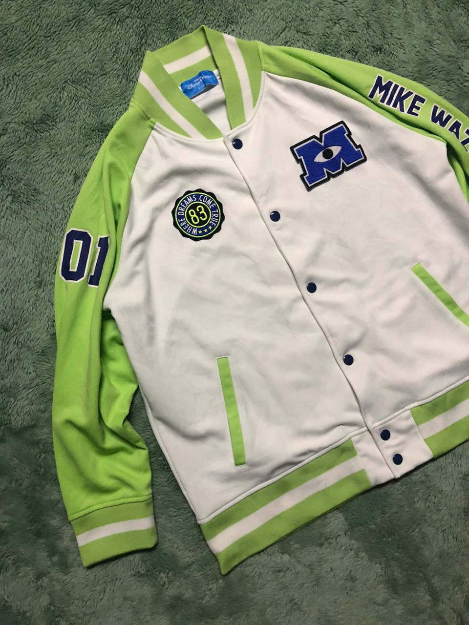 Cartoon Network × Disney MONSTER TOKYO DISNEY RESORT VARSITY NICE DESIGN Size US L / EU 52-54 / 3 - 7 Thumbnail