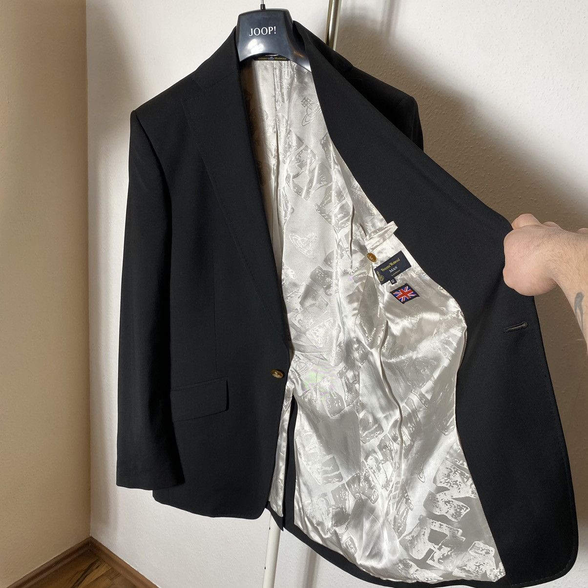 Vivienne Westwood Avant-Garde Suit Vivienne Westwood Black Size 52L - 7 Thumbnail