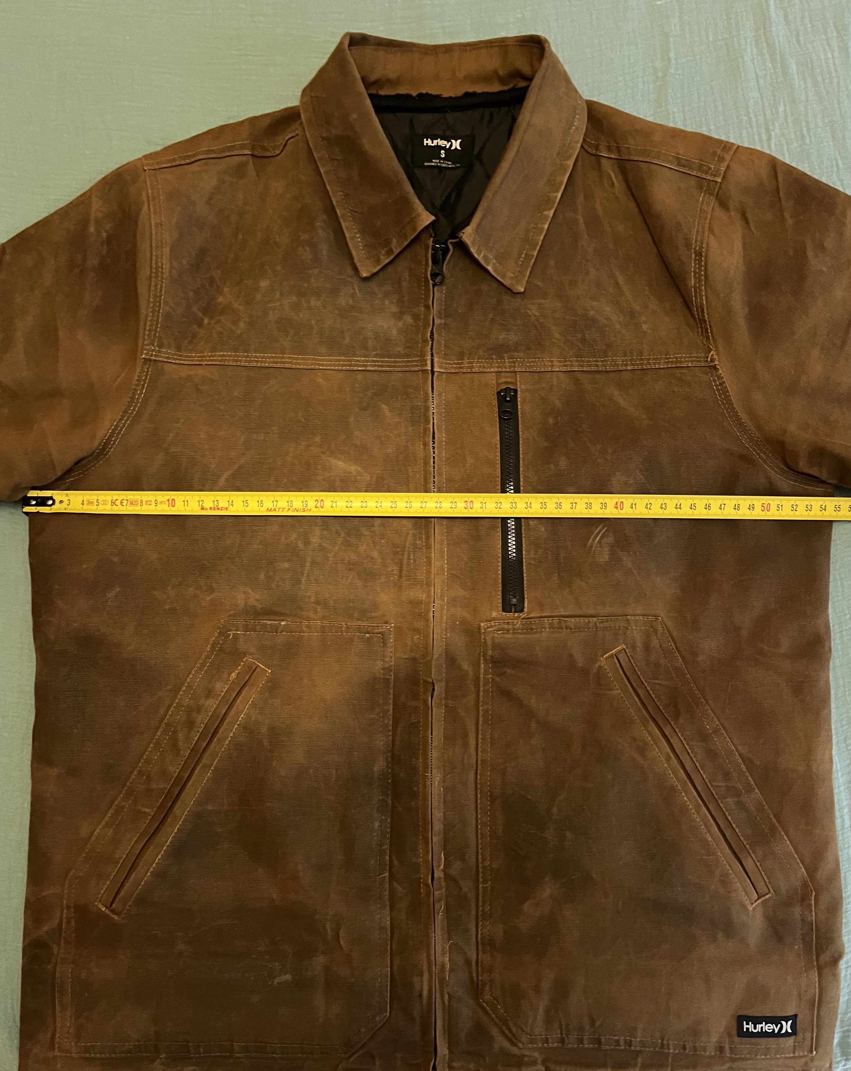Hurley Trucker Work Jacket DIY Waxed Canvas Size US M / EU 48-50 / 2 - 8 Thumbnail