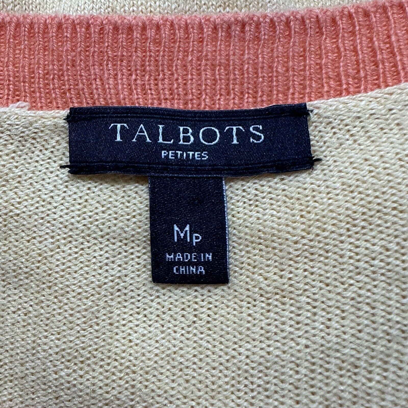 Other Talbots Petite MP Yellow Crewneck Pullover Sweater Angora Size M / US 6-8 / IT 42-44 - 3 Thumbnail