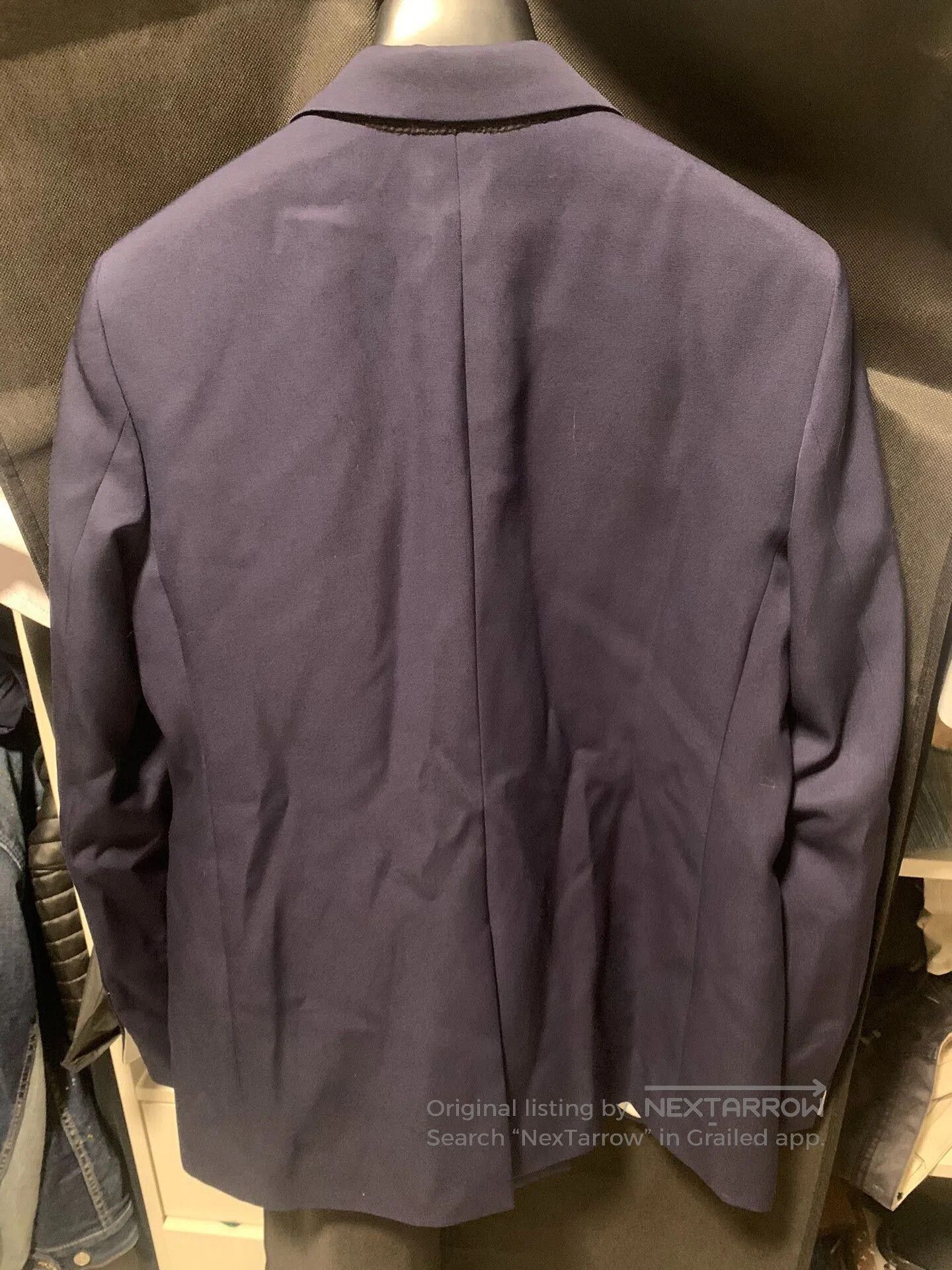 Calvin Klein 205W39NYC double-breasted navy blazer by calvin klein. Size US S / EU 44-46 / 1 - 4 Thumbnail