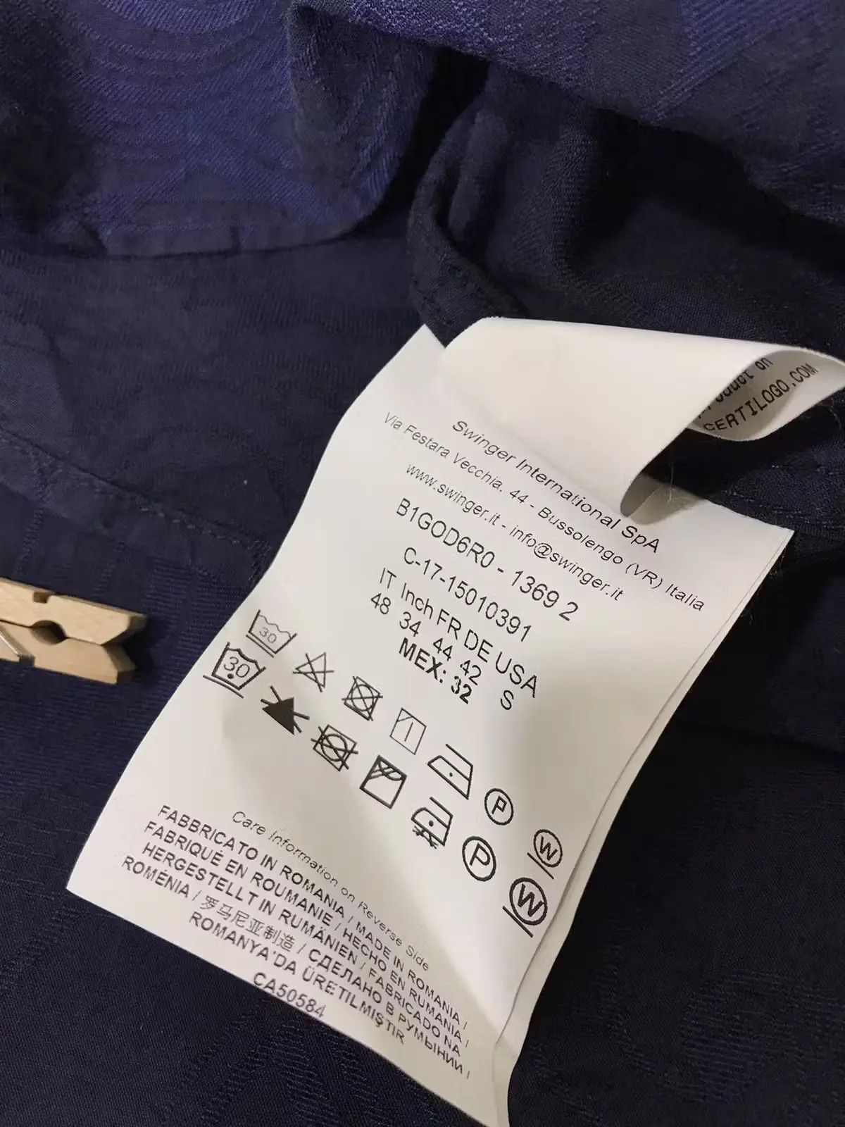 Designer × Versace Jeans Couture Versace Jeans luxury men’s shirt Size US S / EU 44-46 / 1 - 7 Thumbnail