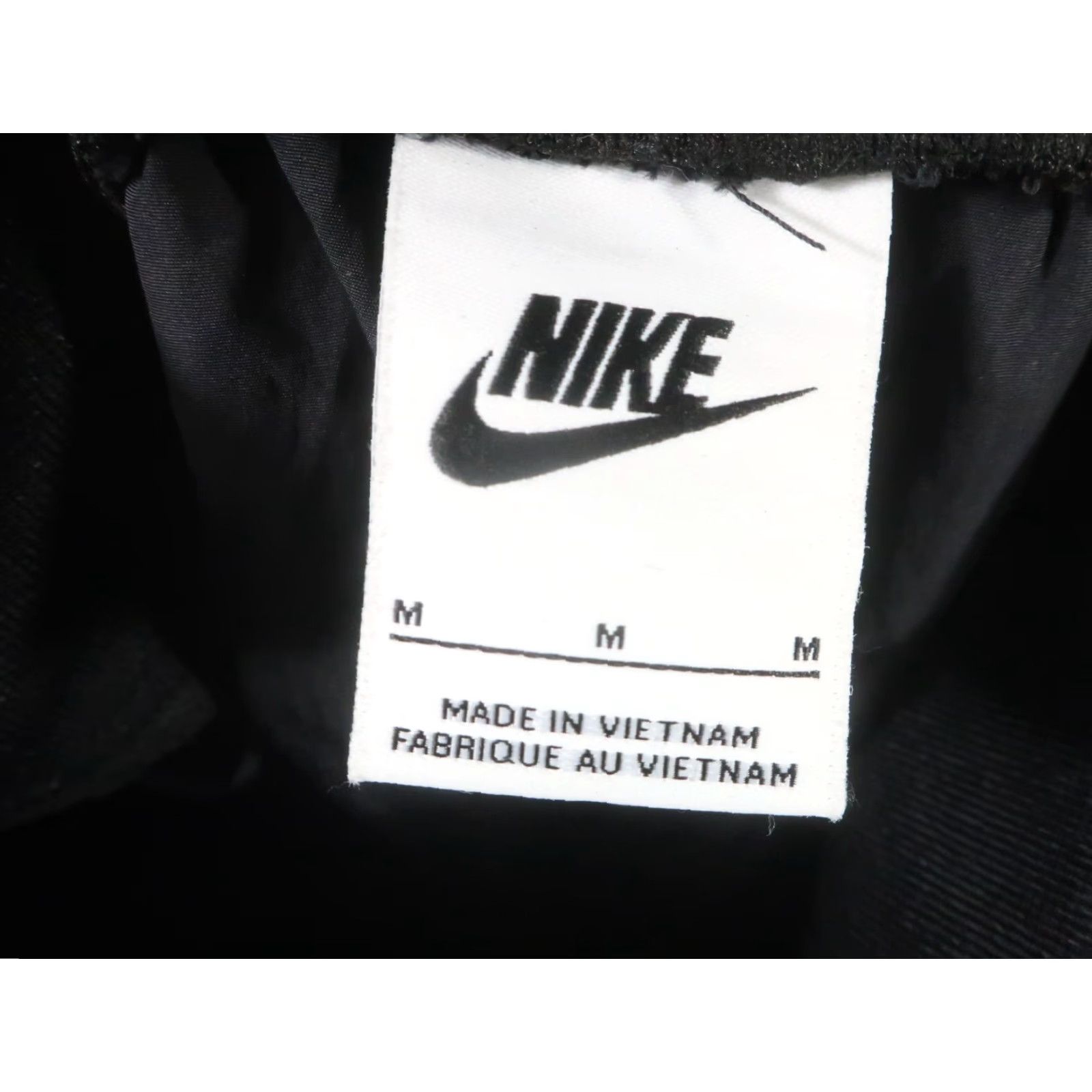 Nike Nike Icon Clash Pants Womens M Black Retro Wide-Leg Nylon Sweatpants (Activewear) Size 32" / US 10 / IT 46 - 3 Thumbnail