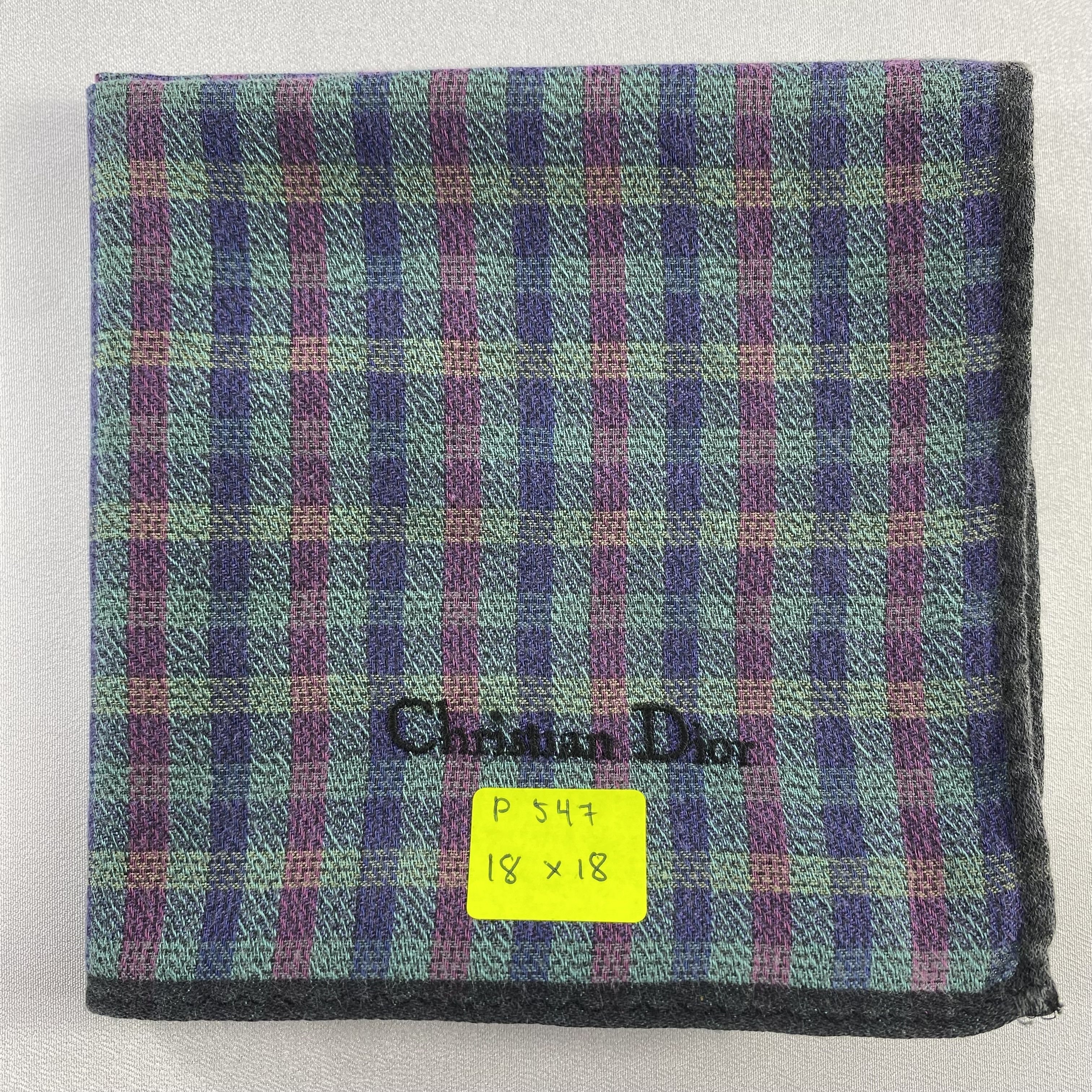 Vintage Christian Dior Monsieur Handkerchief / Neckerchief-P547 Size ONE SIZE - 5 Thumbnail