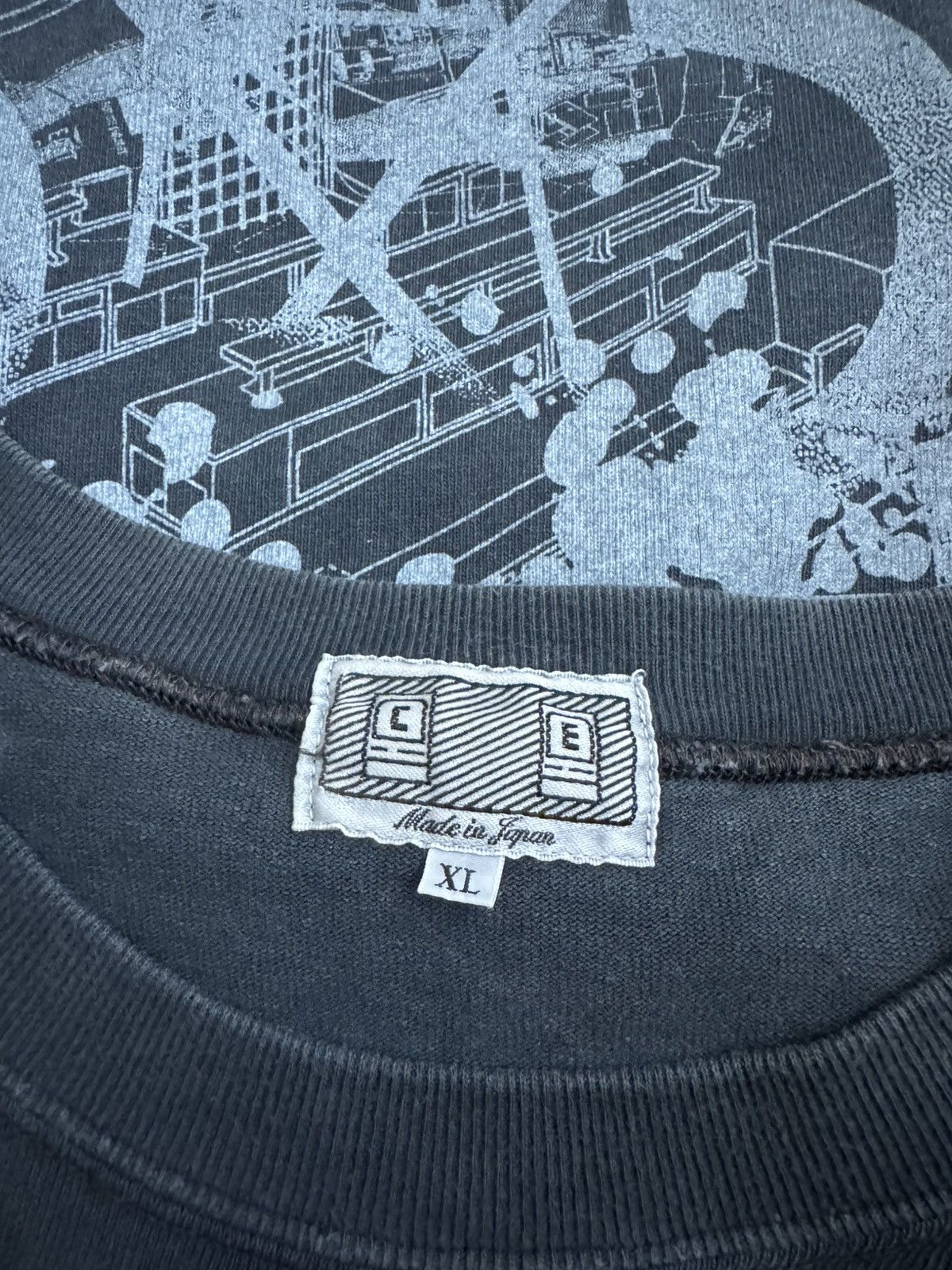Cav Empt Alligator Long Sleeve T Shirt Size US XL / EU 56 / 4 - 9 Thumbnail