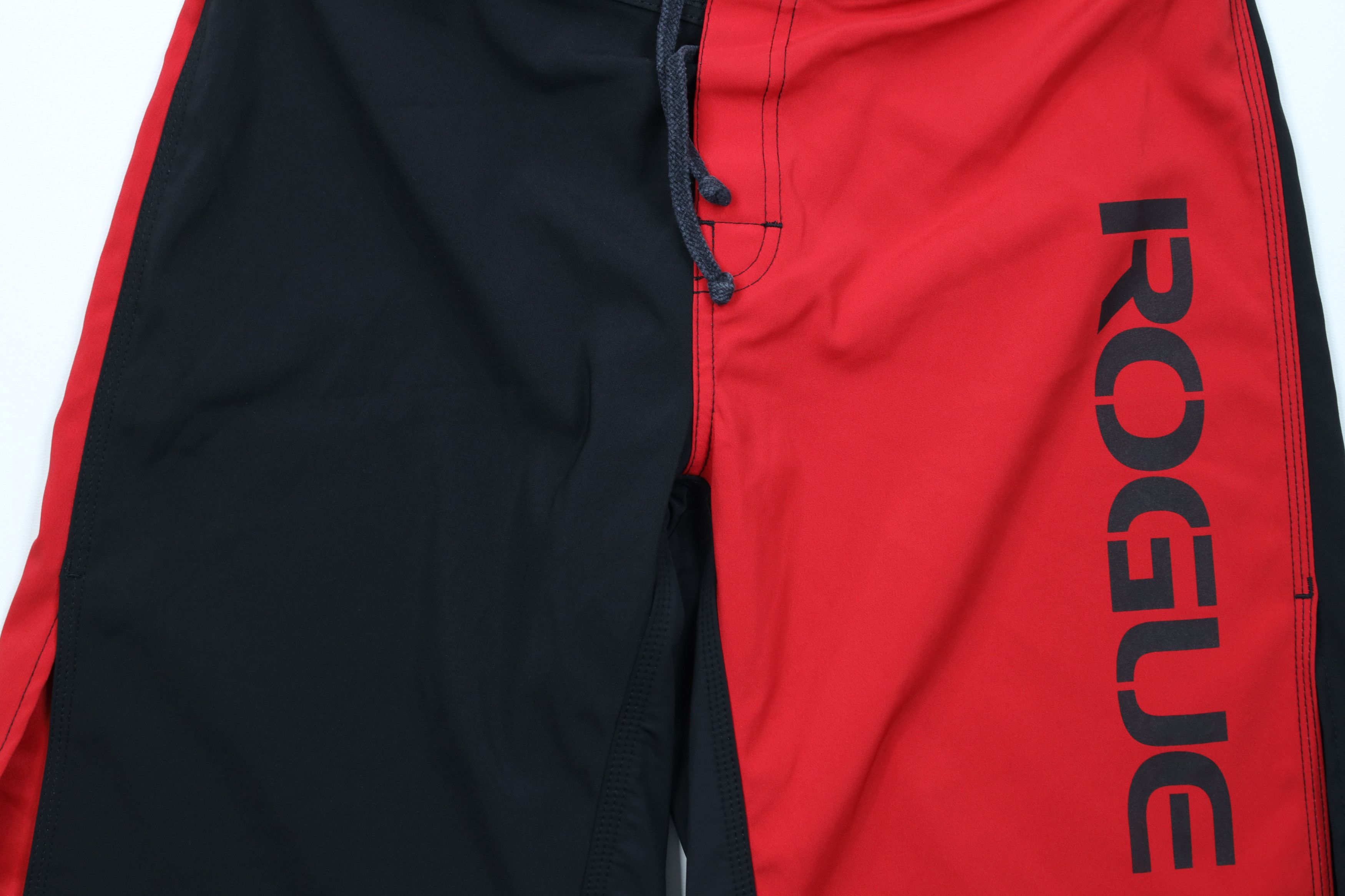 Rogue Rogue Fighting Block Split Seam UFC MMA Shorts Red Black USA Size US 32 / EU 48 - 3 Thumbnail