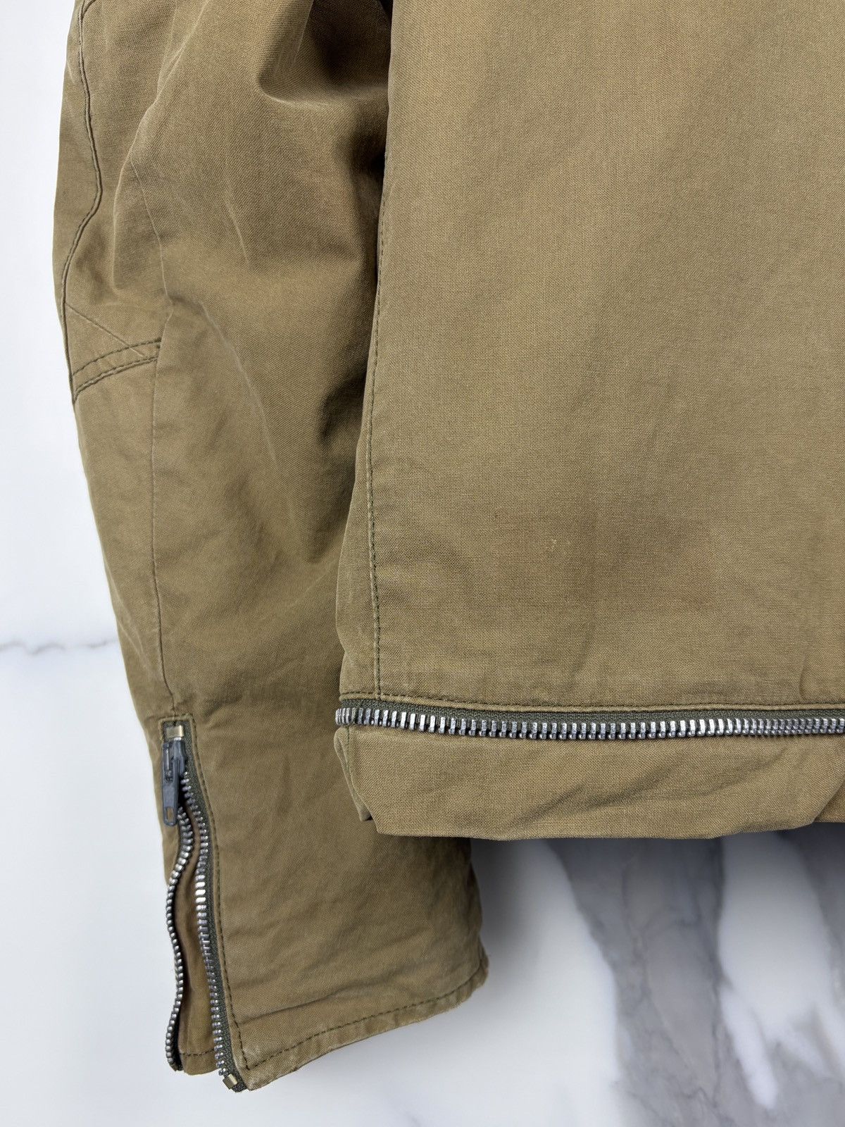 Helmut Lang AW99 Helmut Lang Astro Biker Bomber Jacket High Neck Size US S / EU 44-46 / 1 - 10 Thumbnail