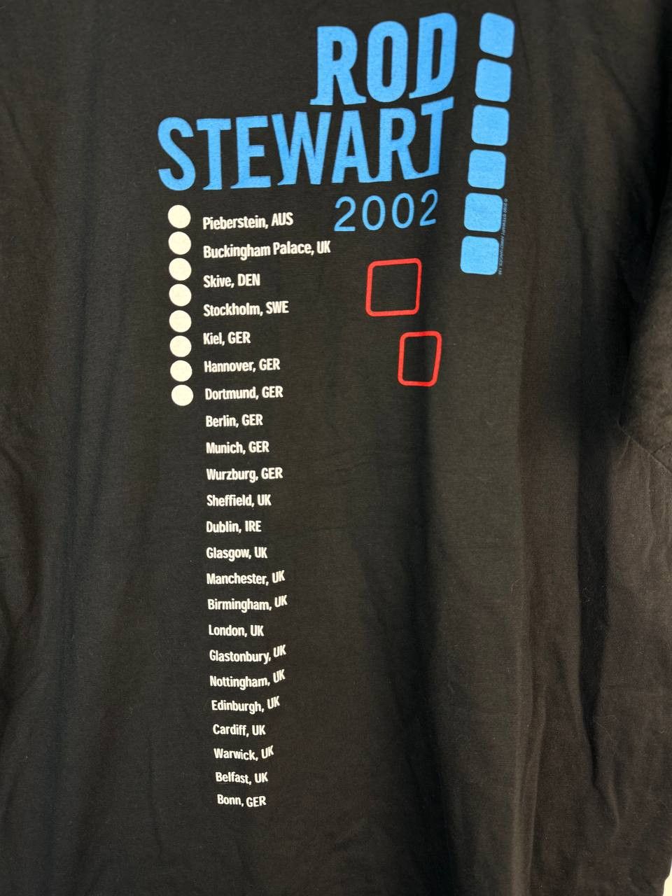 Band Tees Vintage Y2K Rod Stewart 2002 Tour Tee medium Size US M / EU 48-50 / 2 - 3 Thumbnail