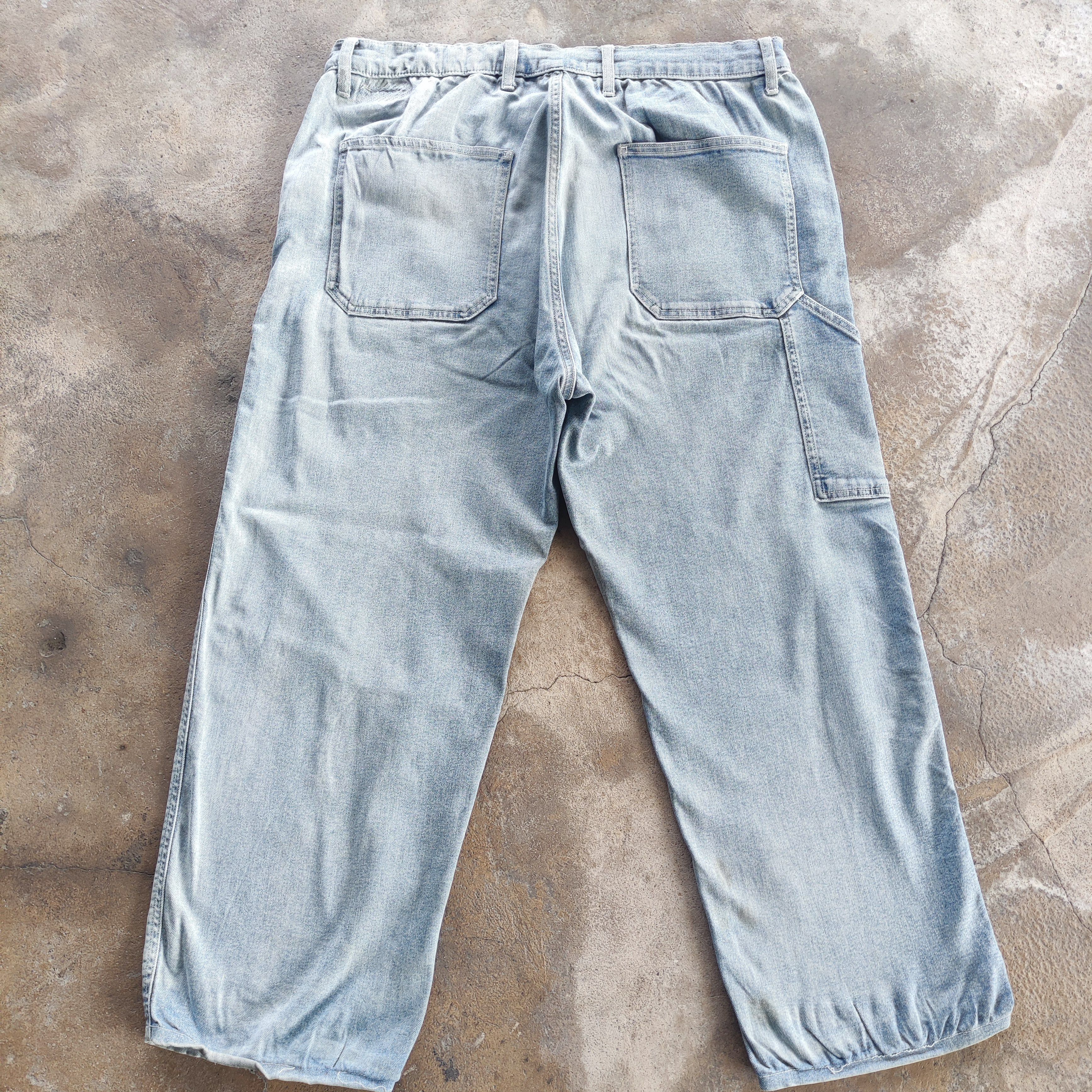 Japanese Brand Vintage Japanese Brand Buggy Jeans Faded Ripped Pants Size US 38 / EU 54 - 8 Thumbnail