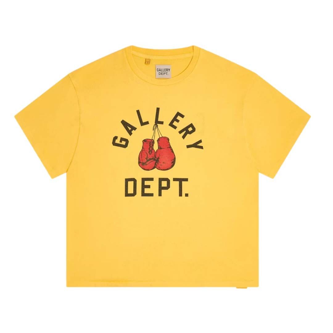 Gallery Dept. Boxing Tee Yellow Size US S / EU 44-46 / 1 - 1 Thumbnail