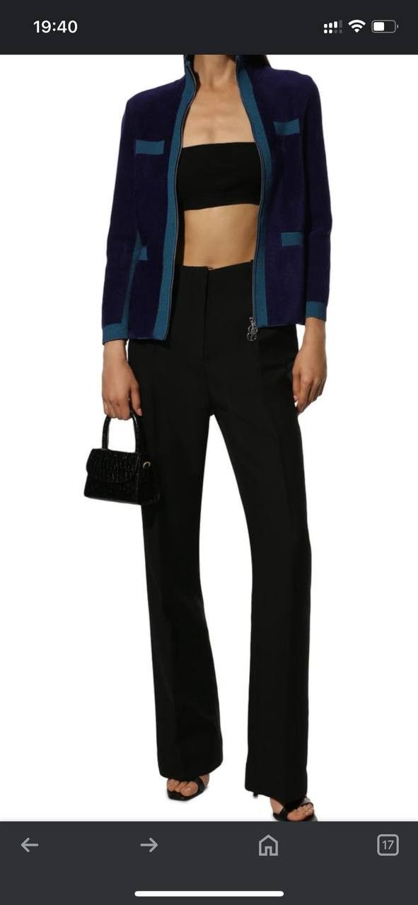 Emporio Armani Giorgio Armani Women's Cardigan, size 48, collection of 2018 Size L / US 10 / IT 46 - 7 Thumbnail
