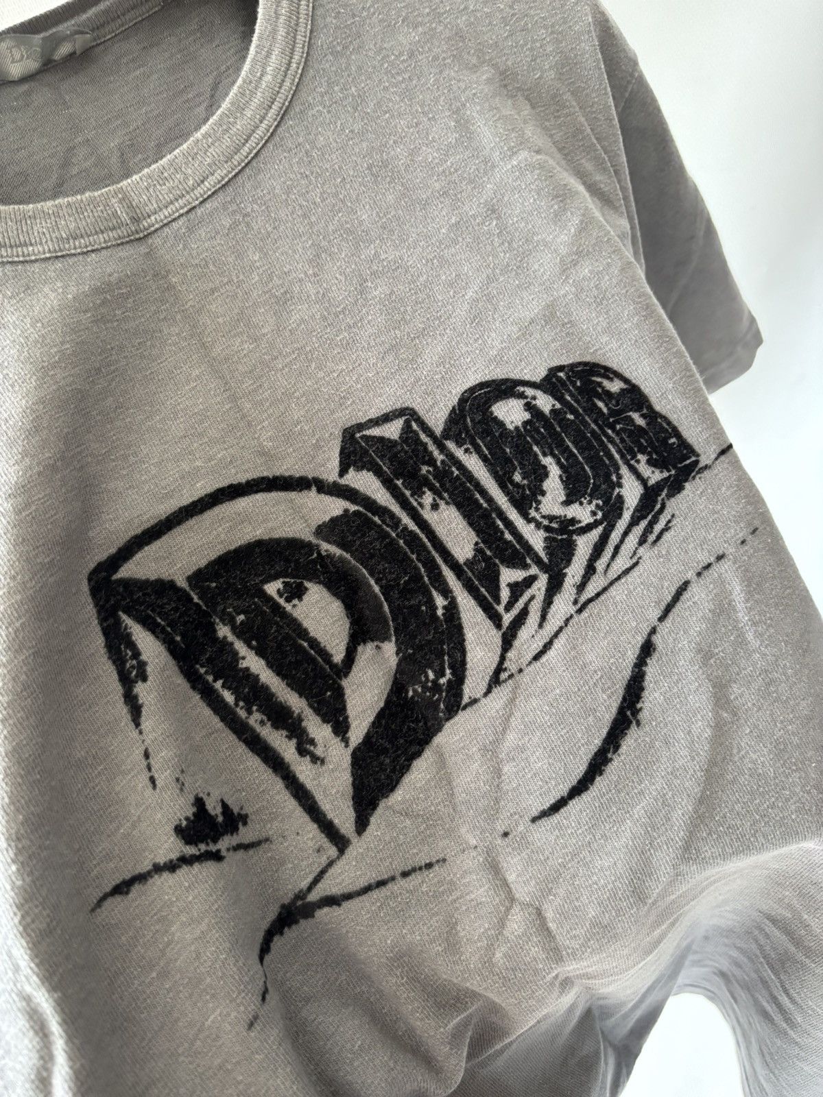 Dior Dior Slub Knit T-Shirt Size US XL / EU 56 / 4 - 3 Thumbnail