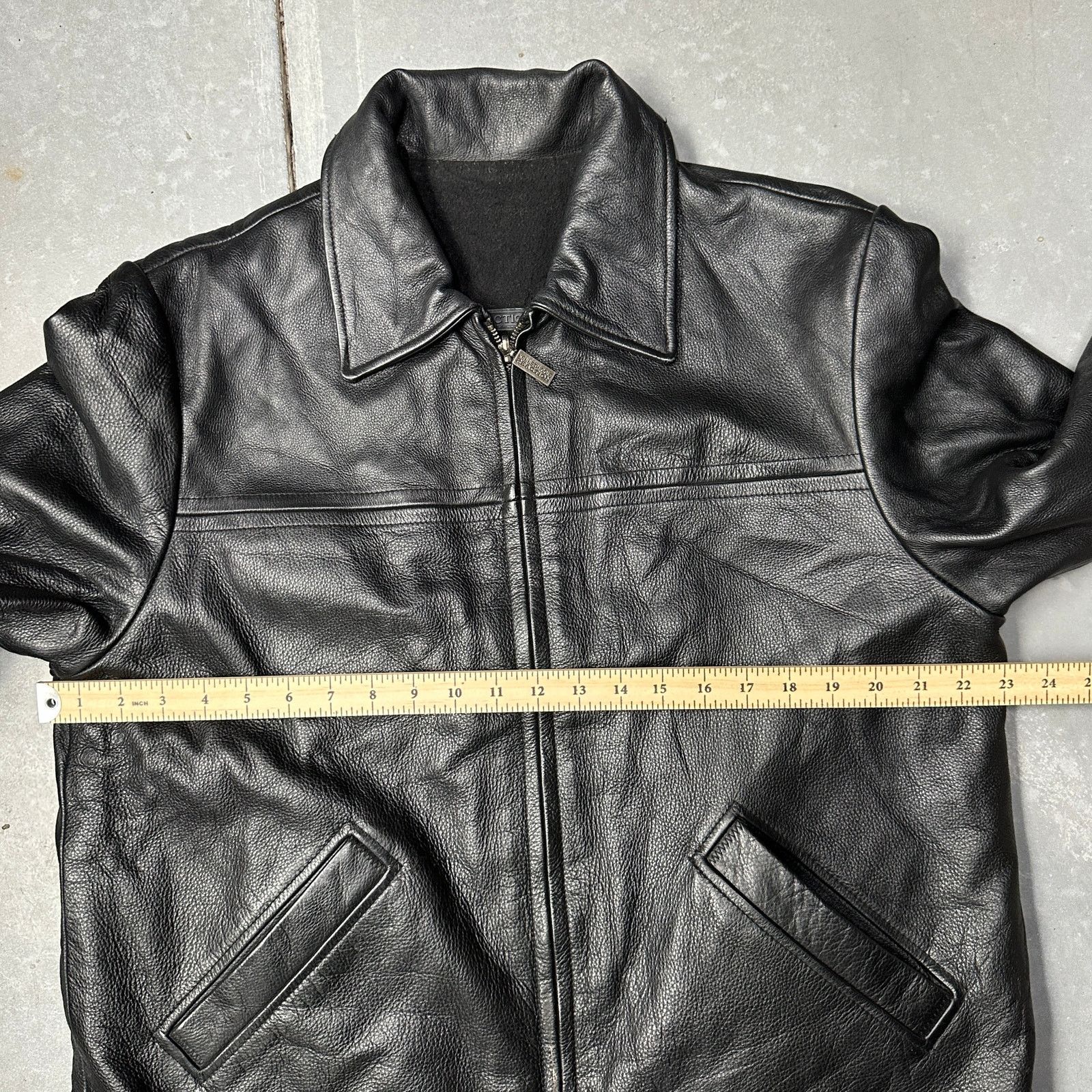 Kenneth Cole Kenneth Cole Reaction Reversible Leather Jacket Mens Large Size US L / EU 52-54 / 3 - 6 Thumbnail