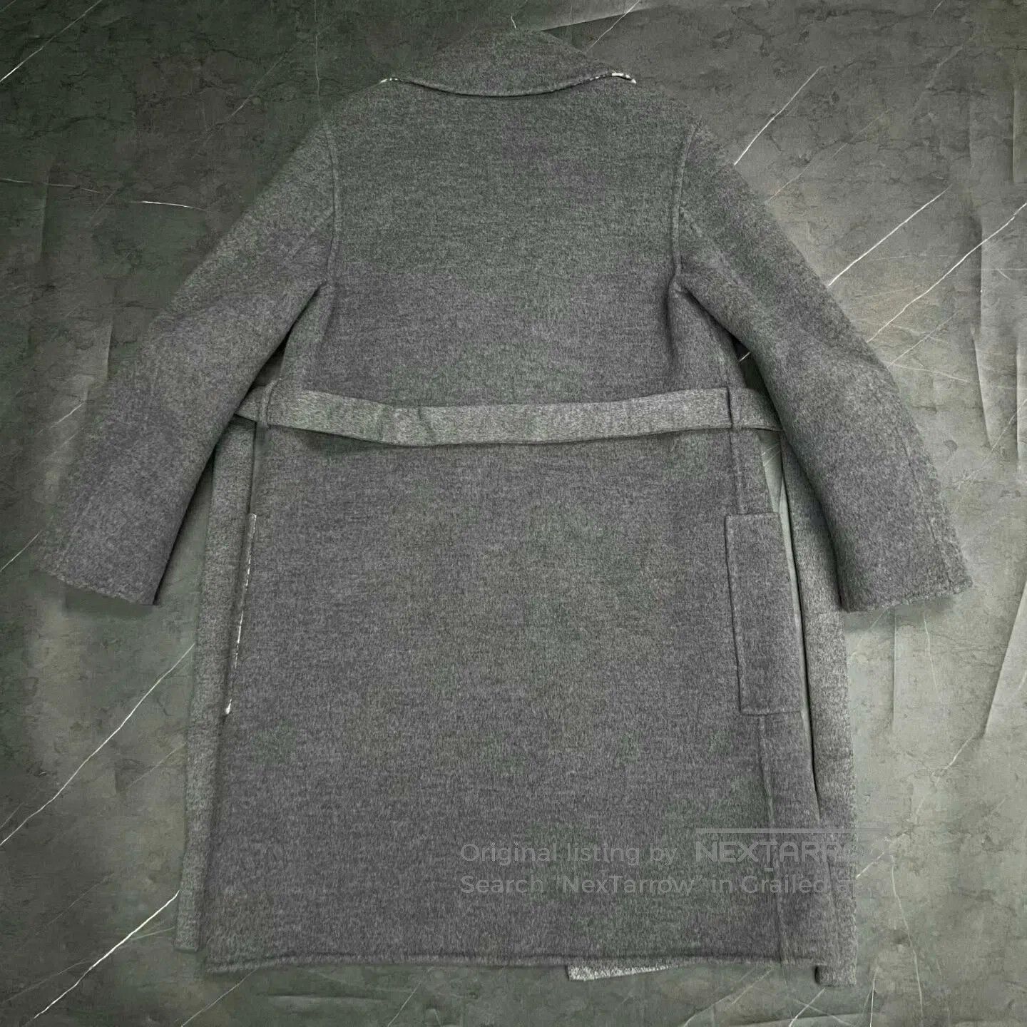 Dior dior wool blend coat with logo print. Size S / US 4 / IT 40 - 2 Thumbnail