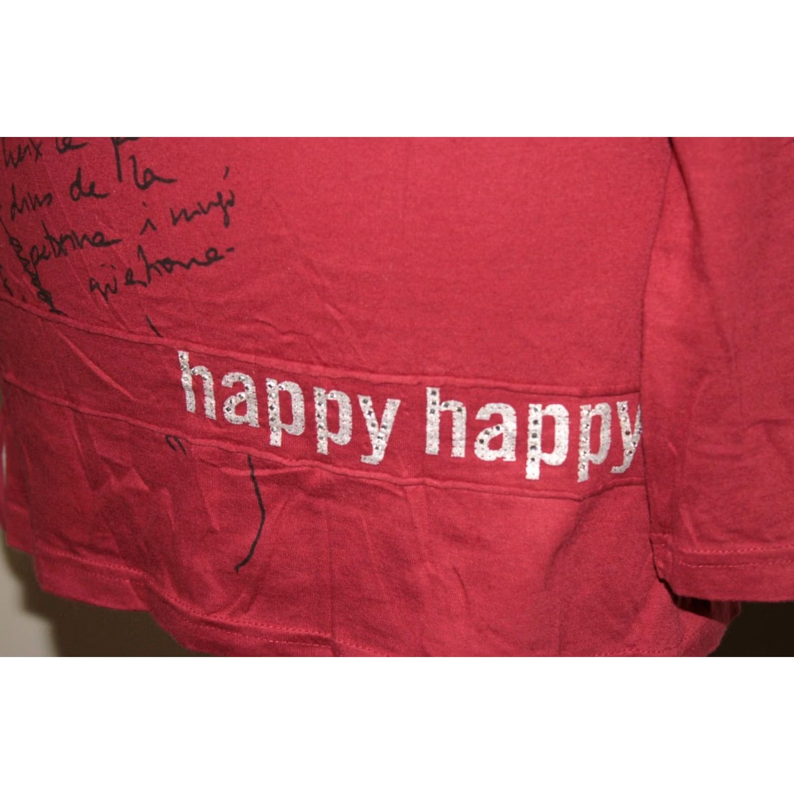 Desigual Desigual red jumper tunic womens L Size L / US 10 / IT 46 - 2 Thumbnail