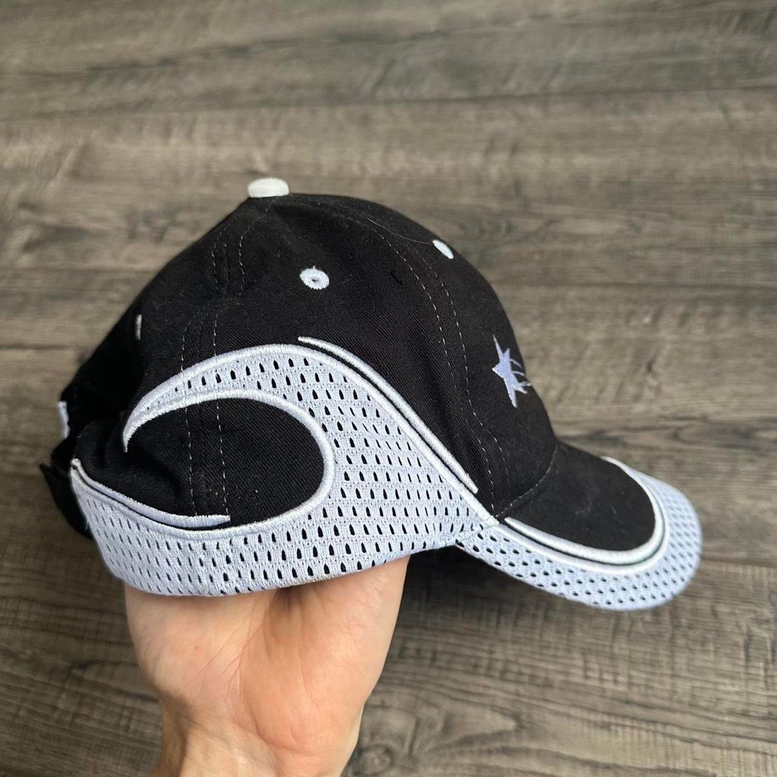 Vintage Vintage Y2K 00s Sporty Baseball Star Embroidered Flame Hat Size ONE SIZE - 4 Thumbnail