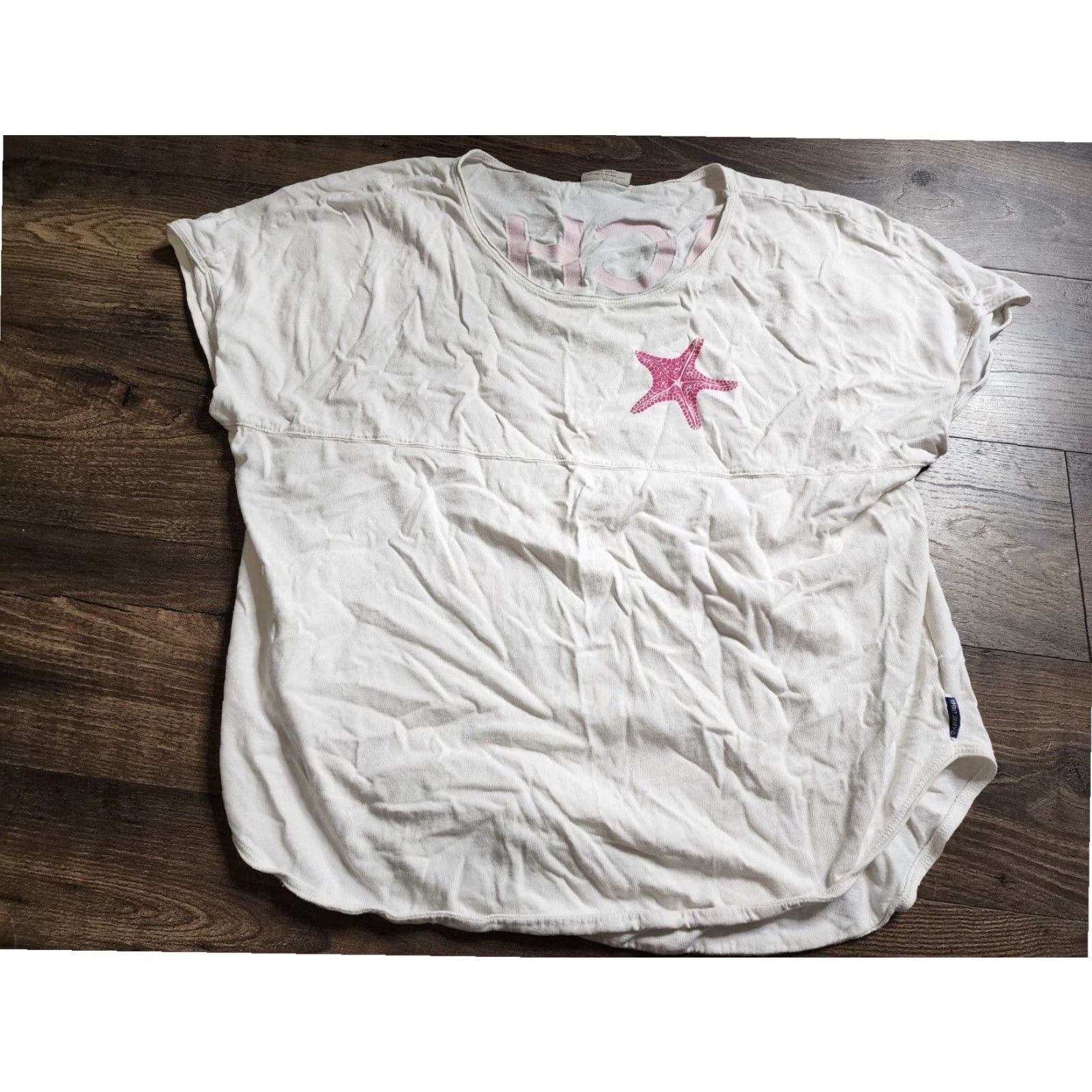 ESPIRIT Spirit Jersey Womens XL Sleeveless Beach T-Shirt White Size XL / US 12-14 / IT 48-50 - 4 Thumbnail