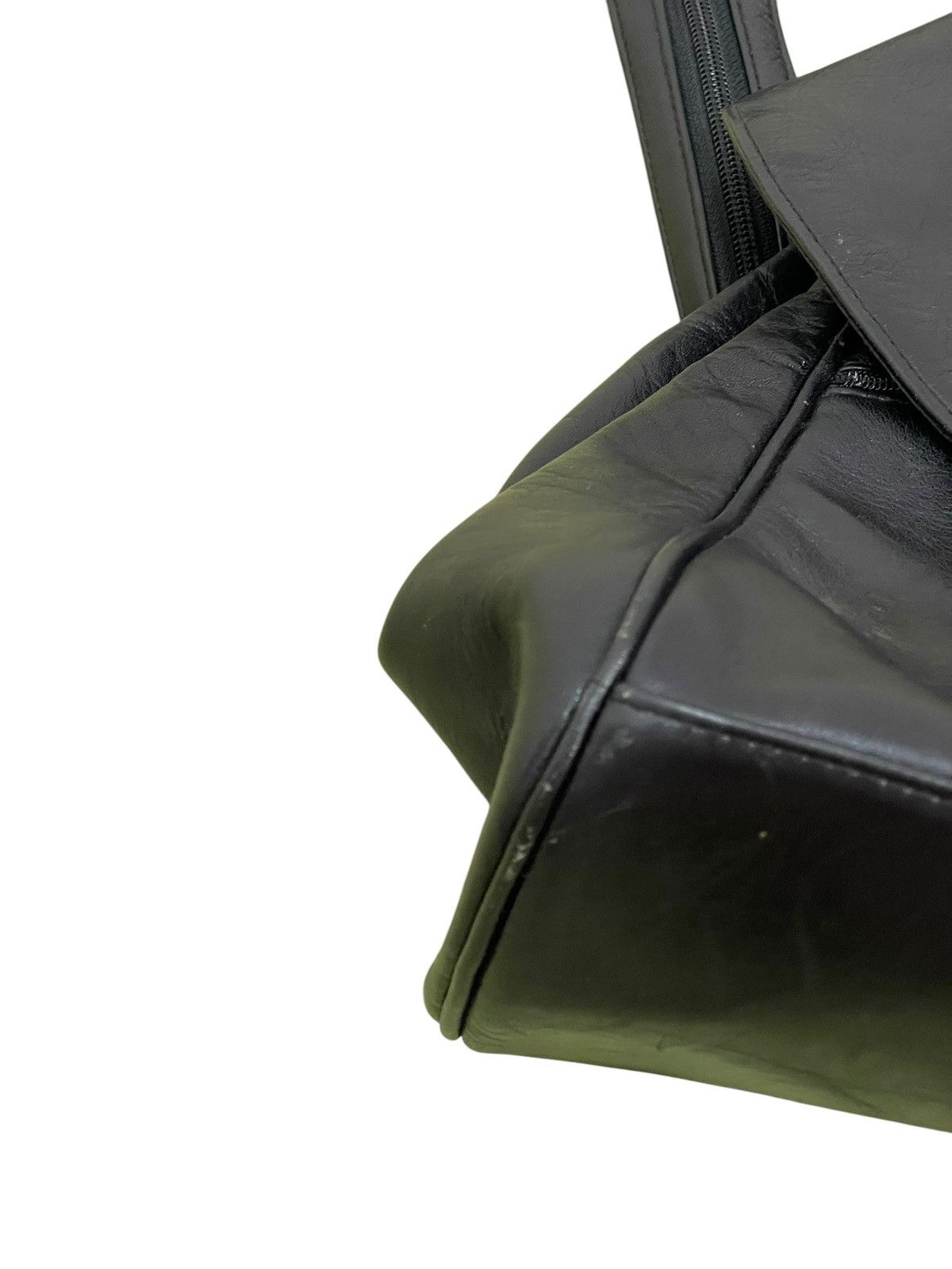 Japanese Brand Full Leather Kawano 2 Way Backpack Shoulder Bag 1🟩4 Size ONE SIZE - 6 Thumbnail