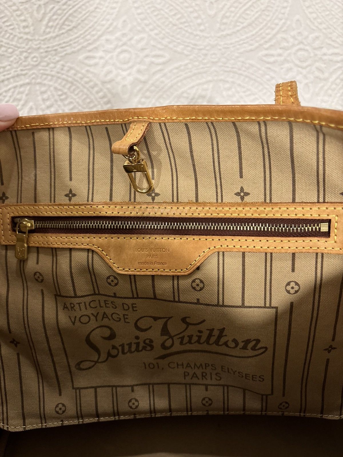 Louis Vuitton Louis Vuitton Neverfull Tote Size ONE SIZE - 4 Thumbnail