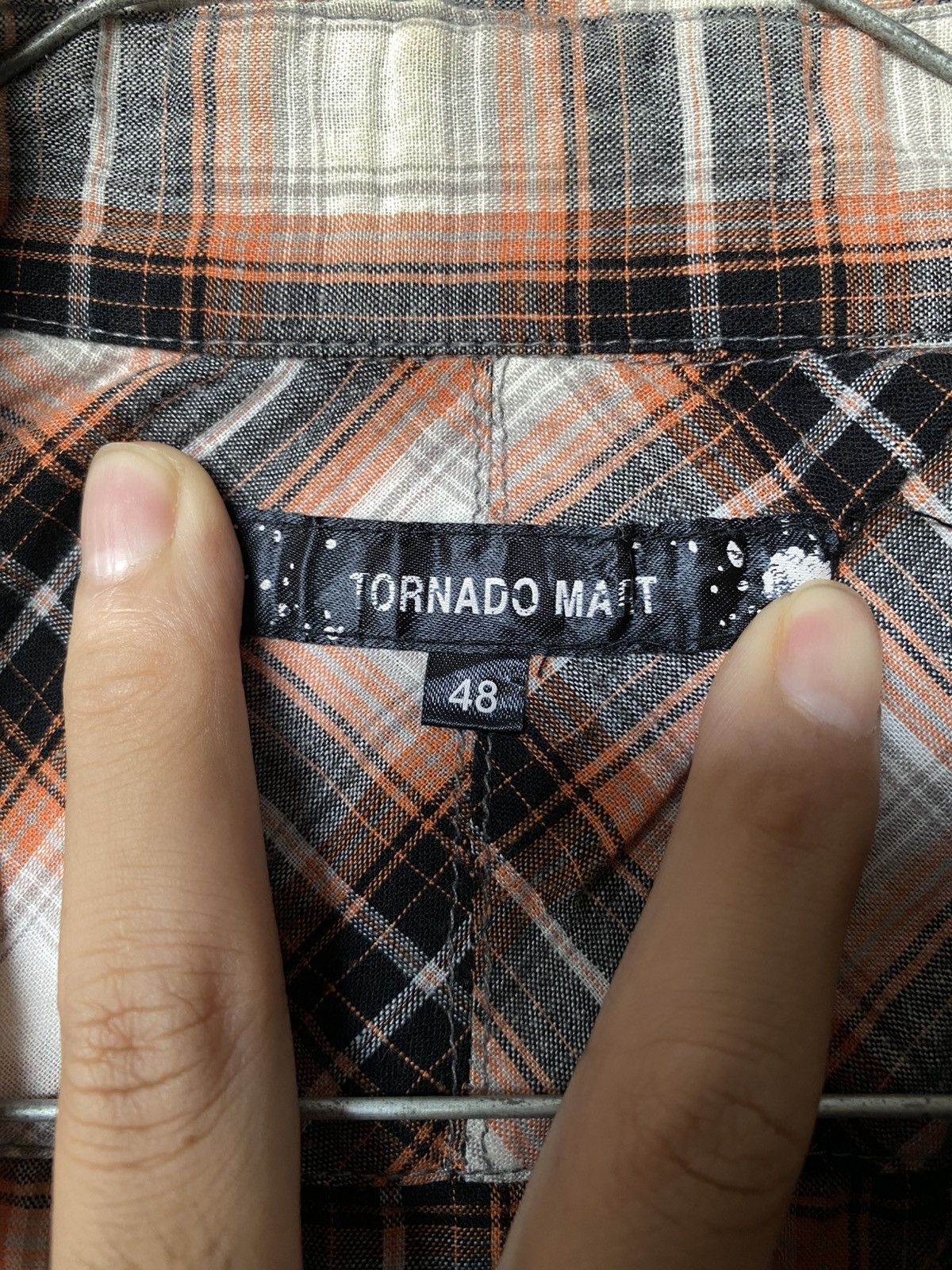 If Six Was Nine × Tornado Mart Tornado Mart Plaid Veterano Button Shirt Size US M / EU 48-50 / 2 - 5 Thumbnail