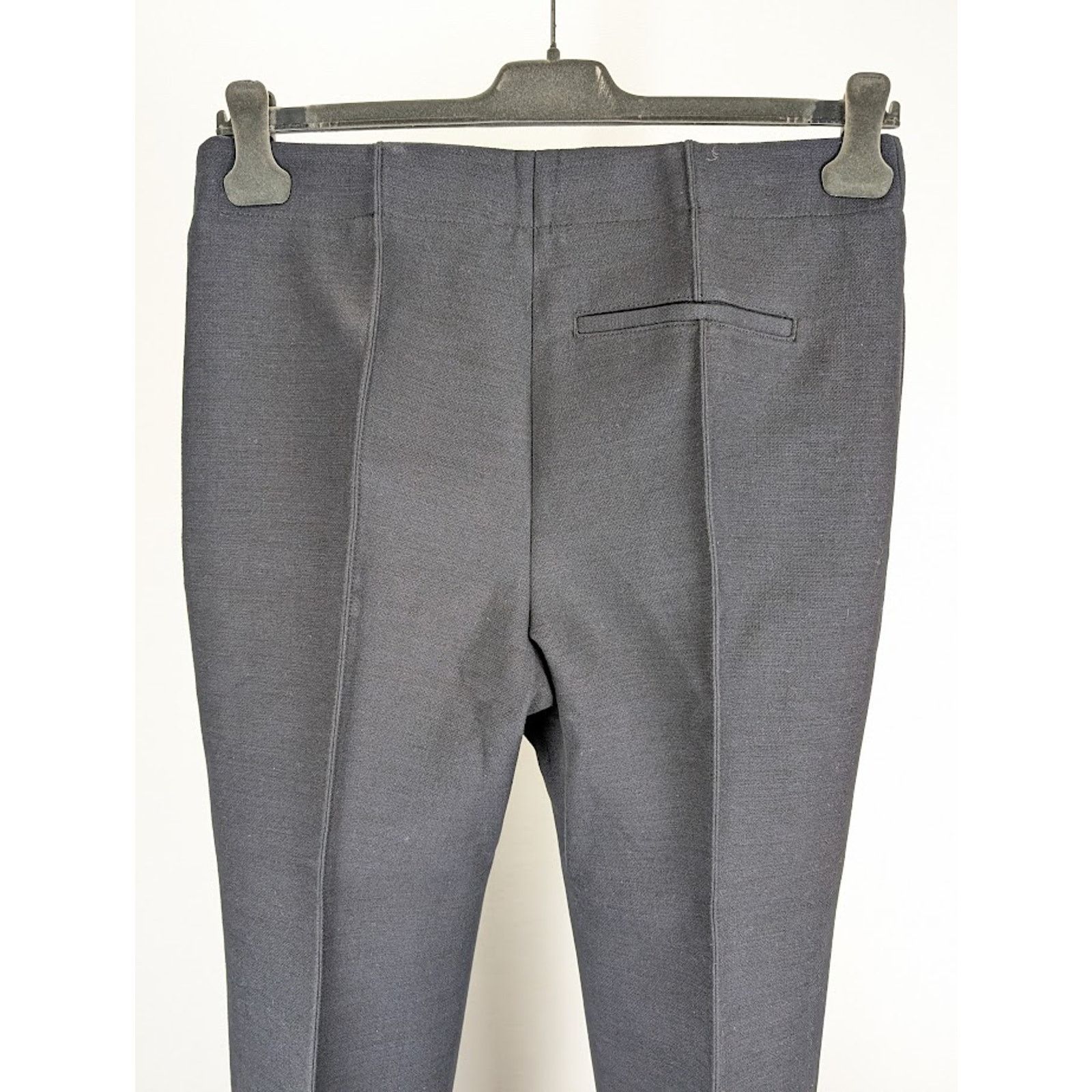 Bottega Veneta o1rshd1 Structured Double Melange Trousers in Blue/Black Size US 34 / EU 50 - 14 Thumbnail