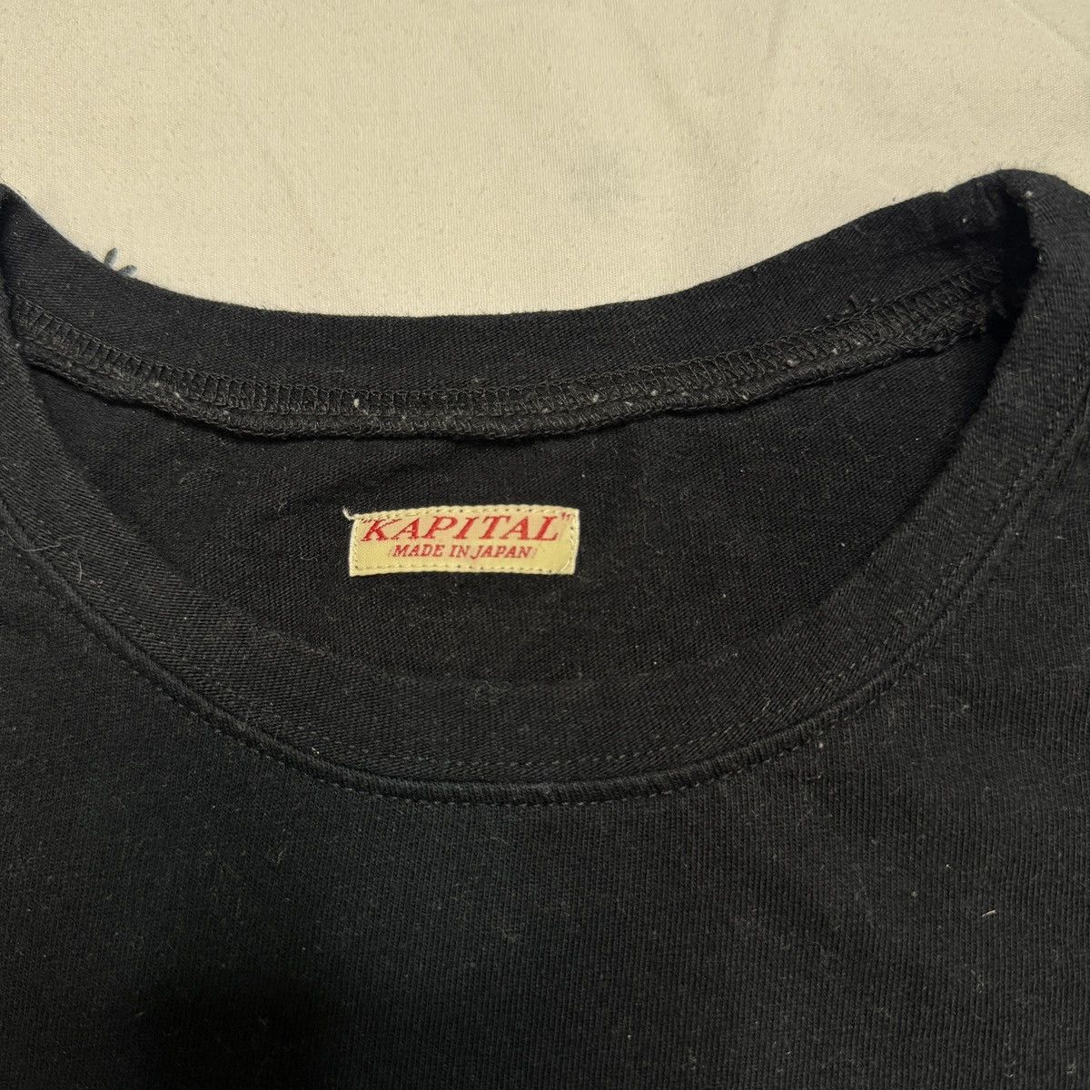 Kapital × Kapital Kountry Kapital Smiley Face Wood Stump T-Shirt Size US S / EU 44-46 / 1 - 3 Thumbnail