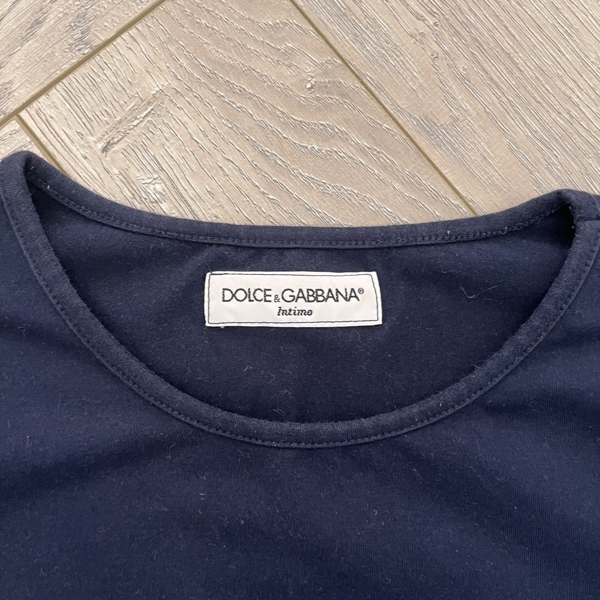 Dolce & Gabbana Dolce & Gabbana Intimo Long Sleeve Top Size L / US 10 / IT 46 - 3 Thumbnail
