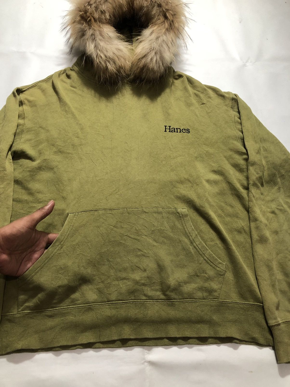 If Six Was Nine × Japanese Brand × Le Grande Bleu (L.G.B.) Japanese Poem Fur Hoodie Ifsix LGB Style Size US L / EU 52-54 / 3 - 6 Thumbnail