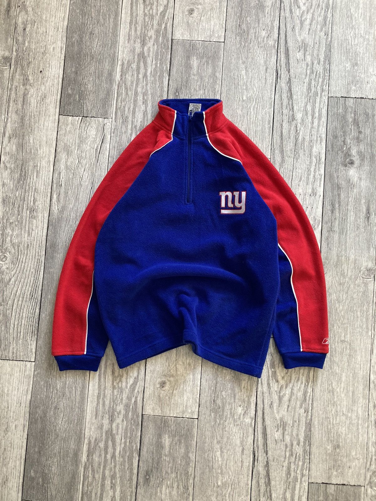 NFL × Reebok × Vintage Vintage retro reebok new york giants nfl fleece S y2k 90’s Size US S / EU 44-46 / 1 - 2 Thumbnail