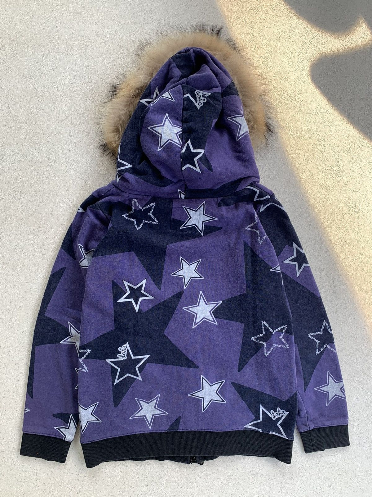 Japanese Brand DOUBLE ZIP DOHC REVOLUTION BONO FUR HOODIE IFSIX LGB STYLE Size US M / EU 48-50 / 2 - 19 Thumbnail