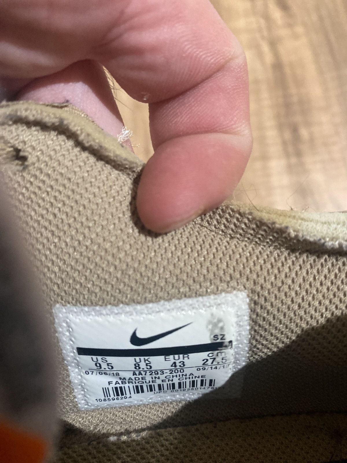 Nike × Off-White Off White Air Max 90 Desert Ore Size US 9.5 / EU 42-43 - 6 Thumbnail