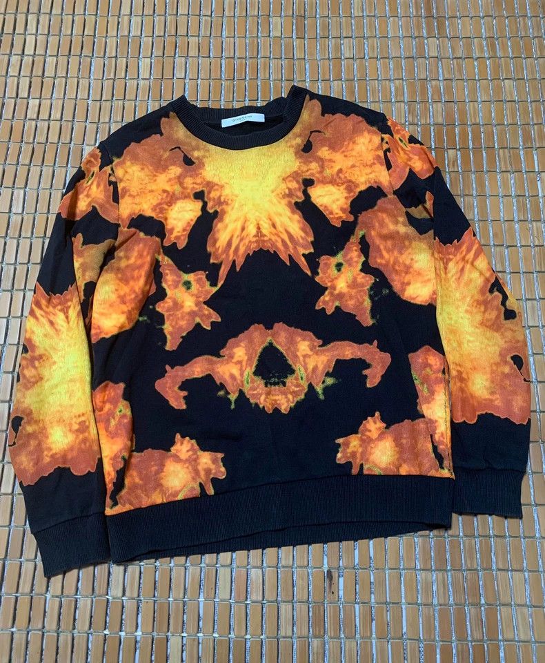 Givenchy Flame Printed Hoodie