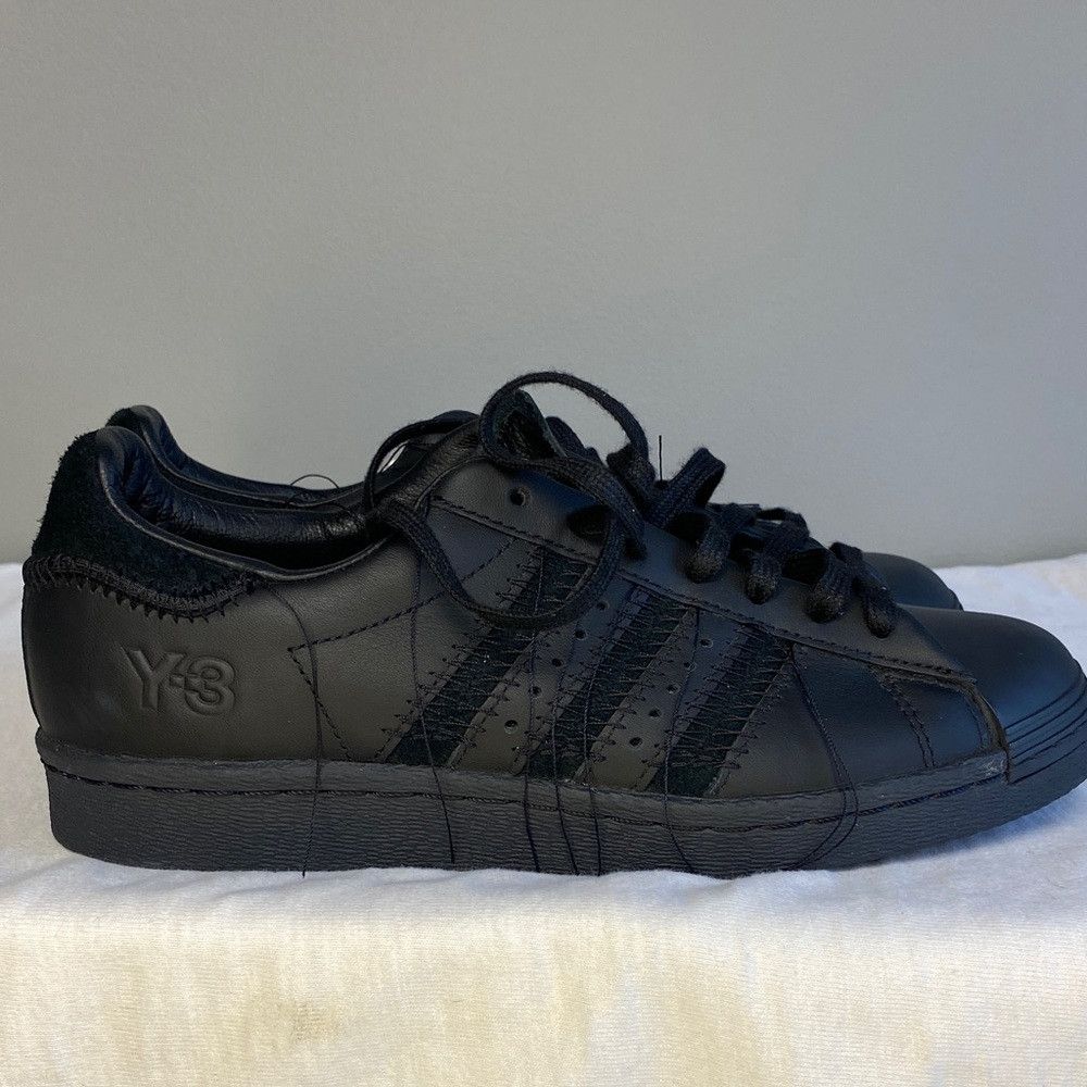 Adidas × Y's Y-3 Superstar Sneakers – Yohji Yamamoto x adidas – Size US 5 Size US 5 / EU 37 - 5 Thumbnail