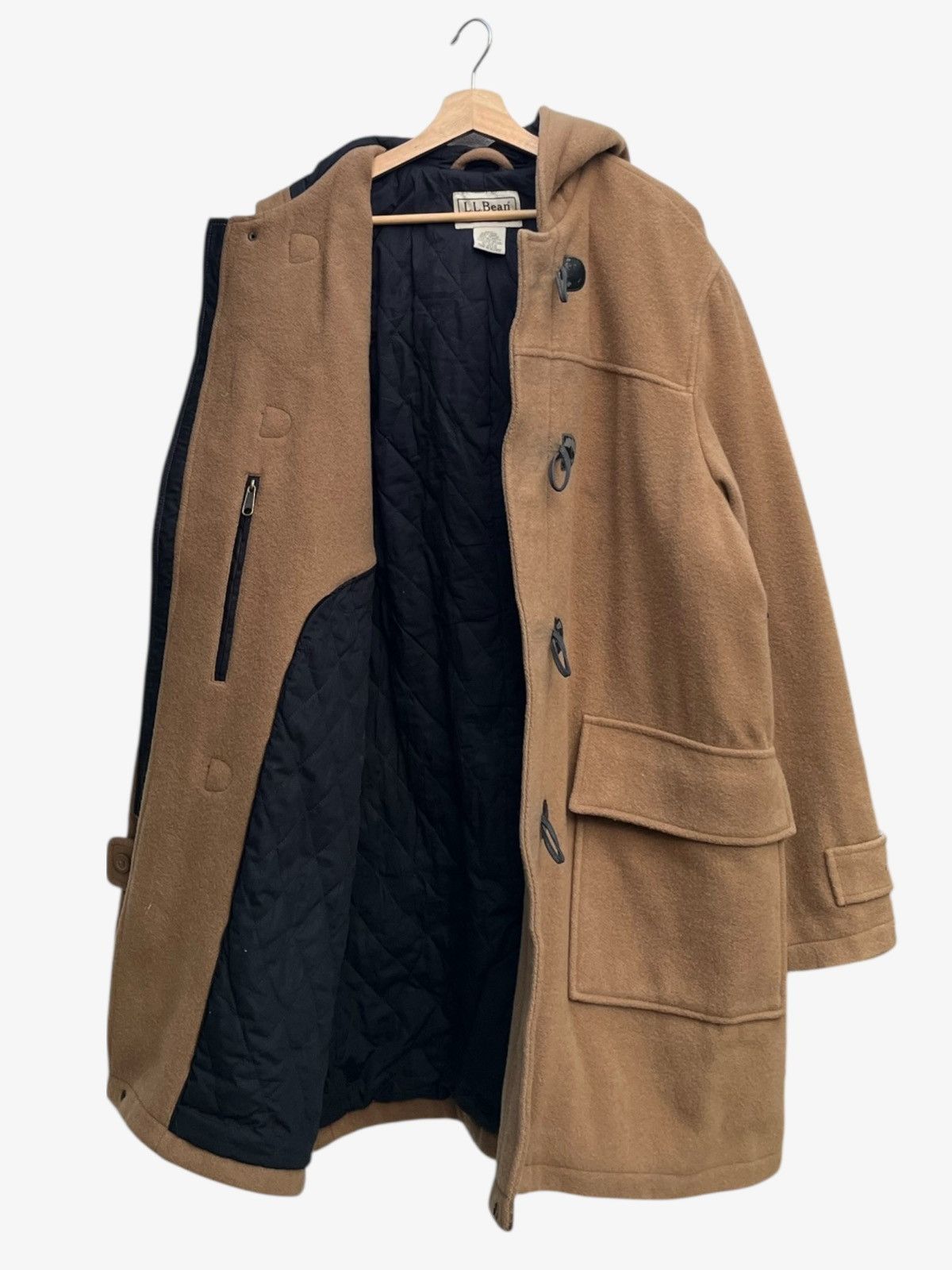 L.L. Bean L.L.Bean Wool Duffle Coat Thinsulate Insulation Size US XL / EU 56 / 4 - 3 Thumbnail