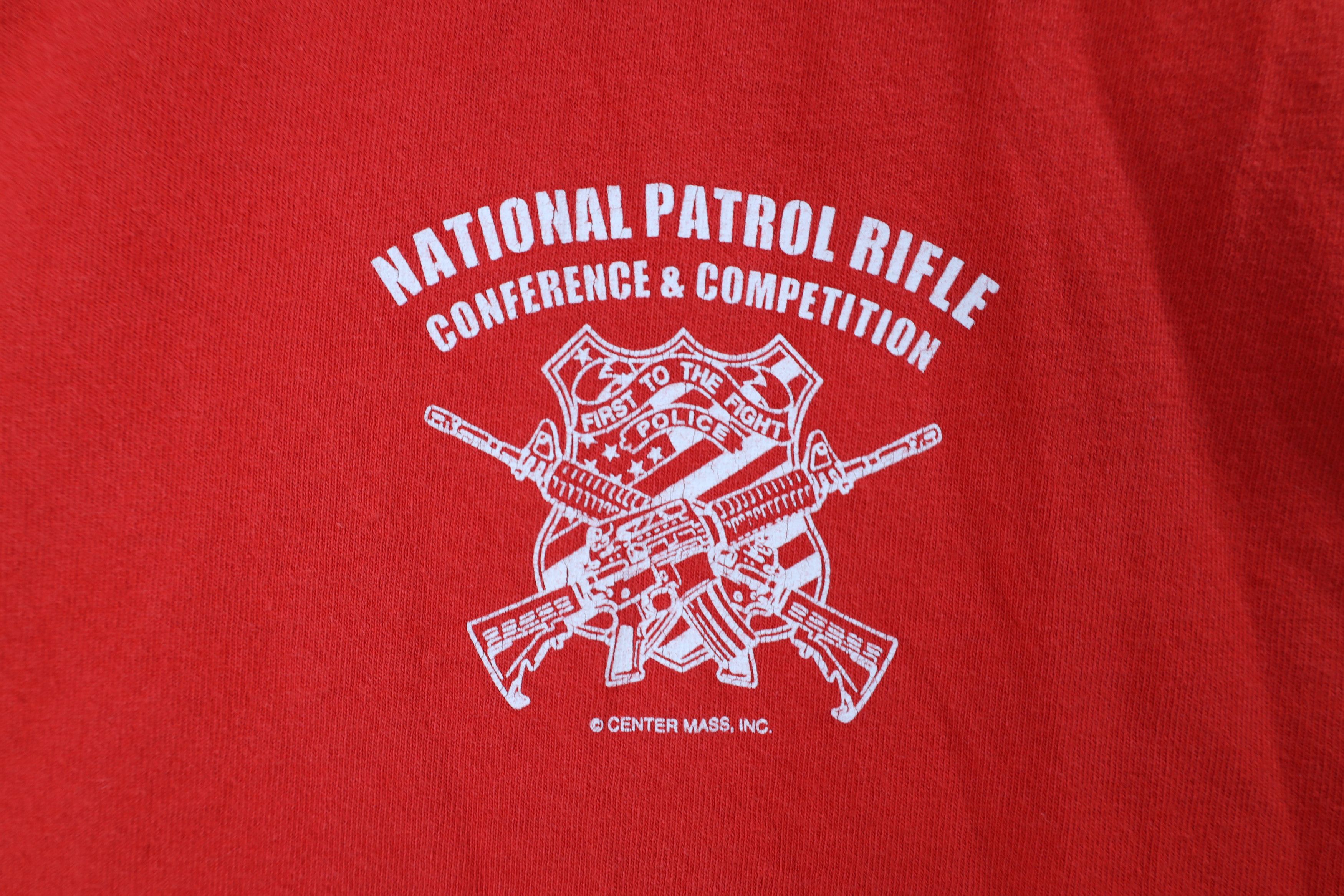 Vintage Vintage Y2K National Patrol Rifle Competition T-Shirt Red Size US L / EU 52-54 / 3 - 4 Thumbnail