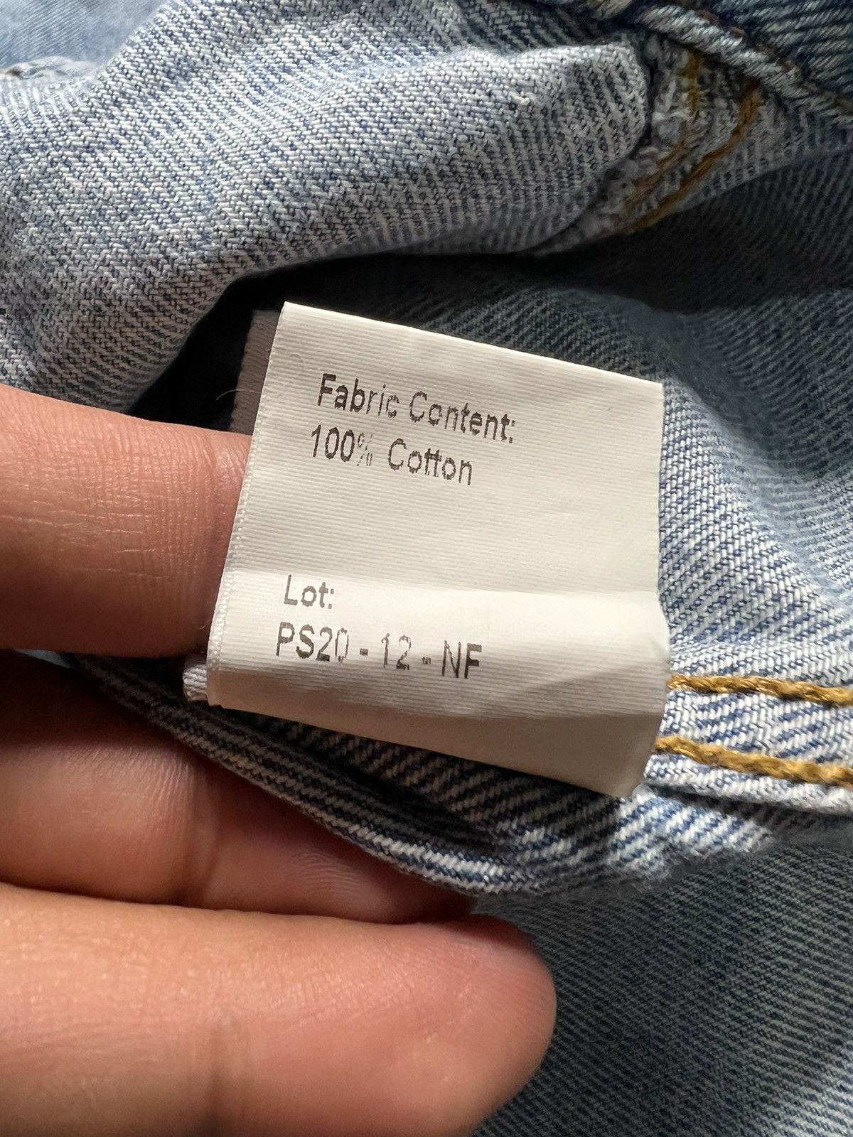 R13 R13- Oversized Denim Shirt Jacket Size XS / US 0-2 / IT 36-38 - 11 Thumbnail
