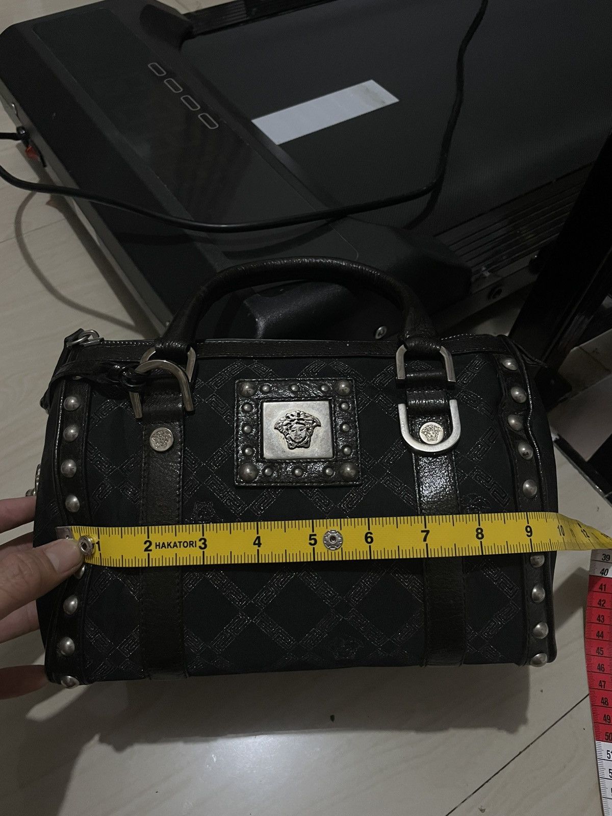 Versace VERSACE black in leather handbag Size ONE SIZE - 24 Thumbnail