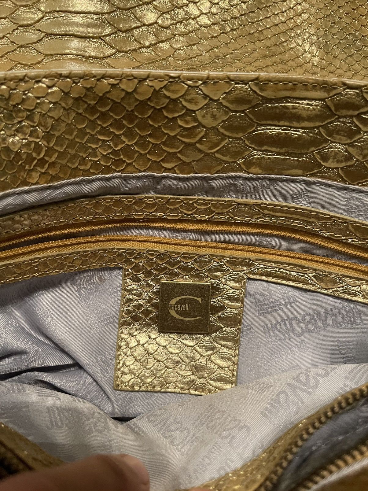 Just Cavalli × Roberto Cavalli × Vintage Just Cavalli 2000s vintage archive monogram bag Size ONE SIZE - 8 Thumbnail