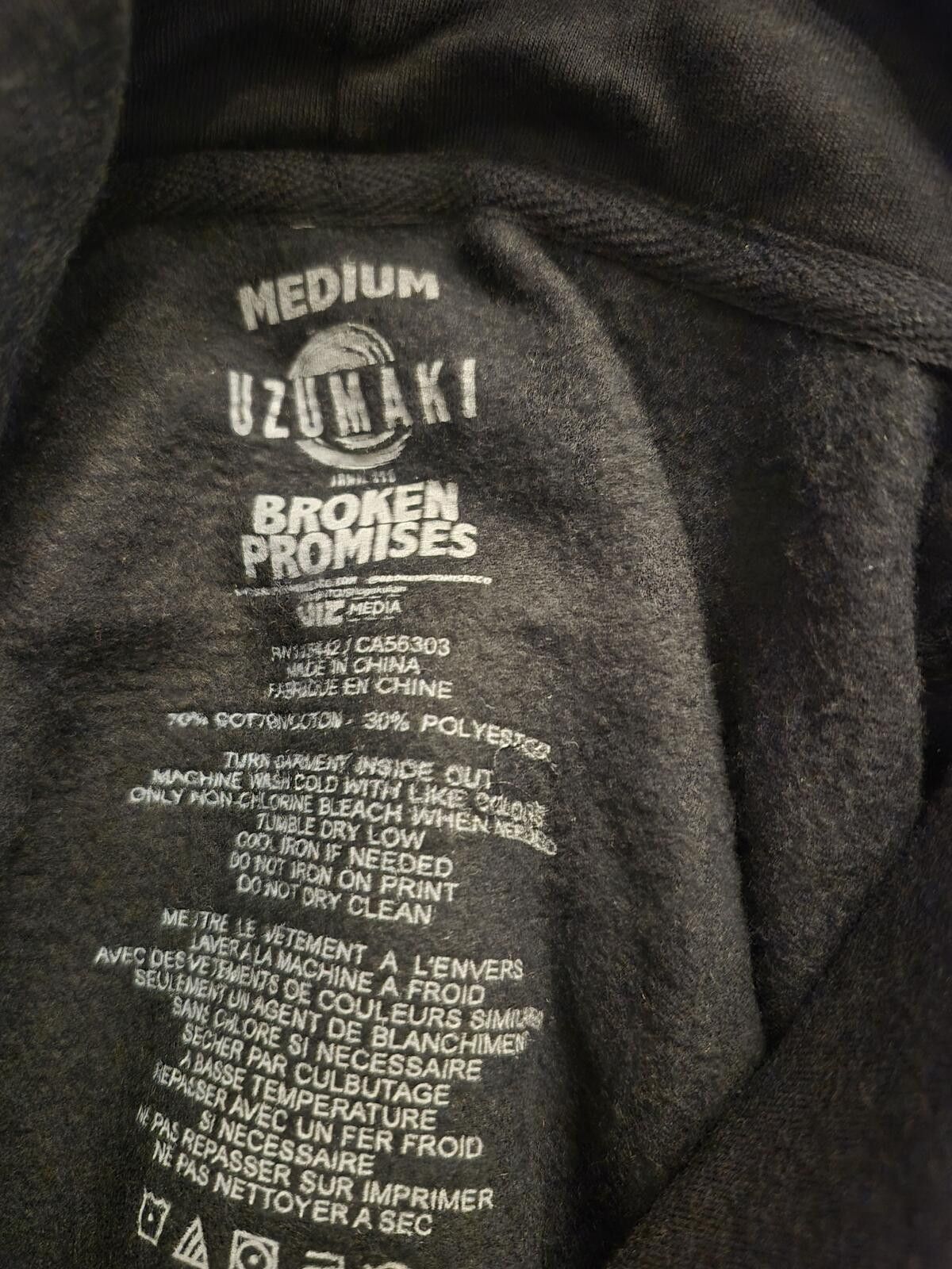 Broken Promises Co. Broken Promises Uzumaki Hoodie Size Medium Size US M / EU 48-50 / 2 - 4 Thumbnail