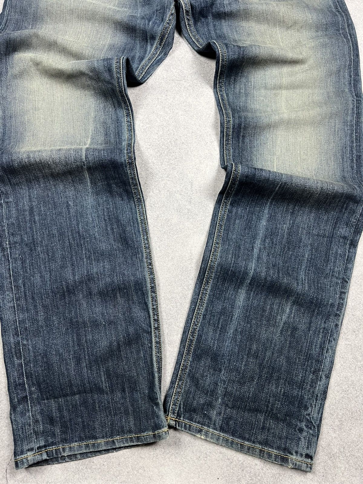 Diesel Y2K Diesel Faded Crash Trashed Distressed Denim Jeans Size US 33 - 2 Thumbnail