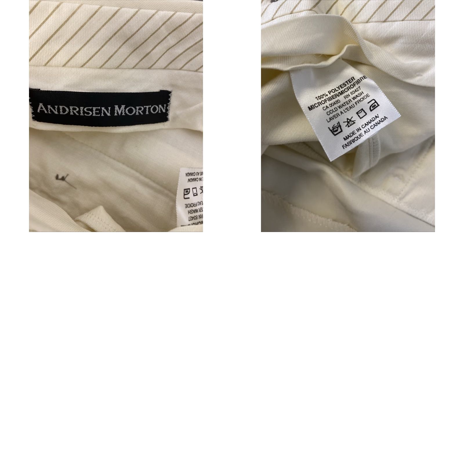 Vintage NWOT Andrisen Morton Men's Bermuda Shorts 34 Tan 9" Inseam Regular Fit Pockets Moisture Wicking Quick Dry 120-33 Size US 34 / EU 50 - 8 Thumbnail