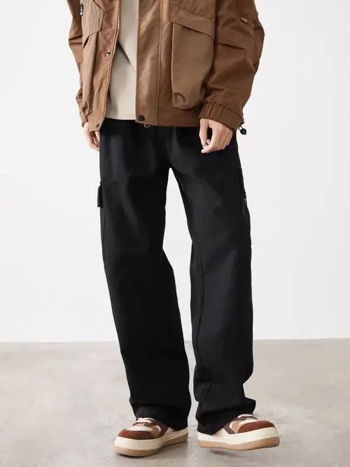 Japanese Brand Vintage Street Multi-Pocket Loose Casual Workwear Jeans Size US 34 / EU 50 - 3 Thumbnail