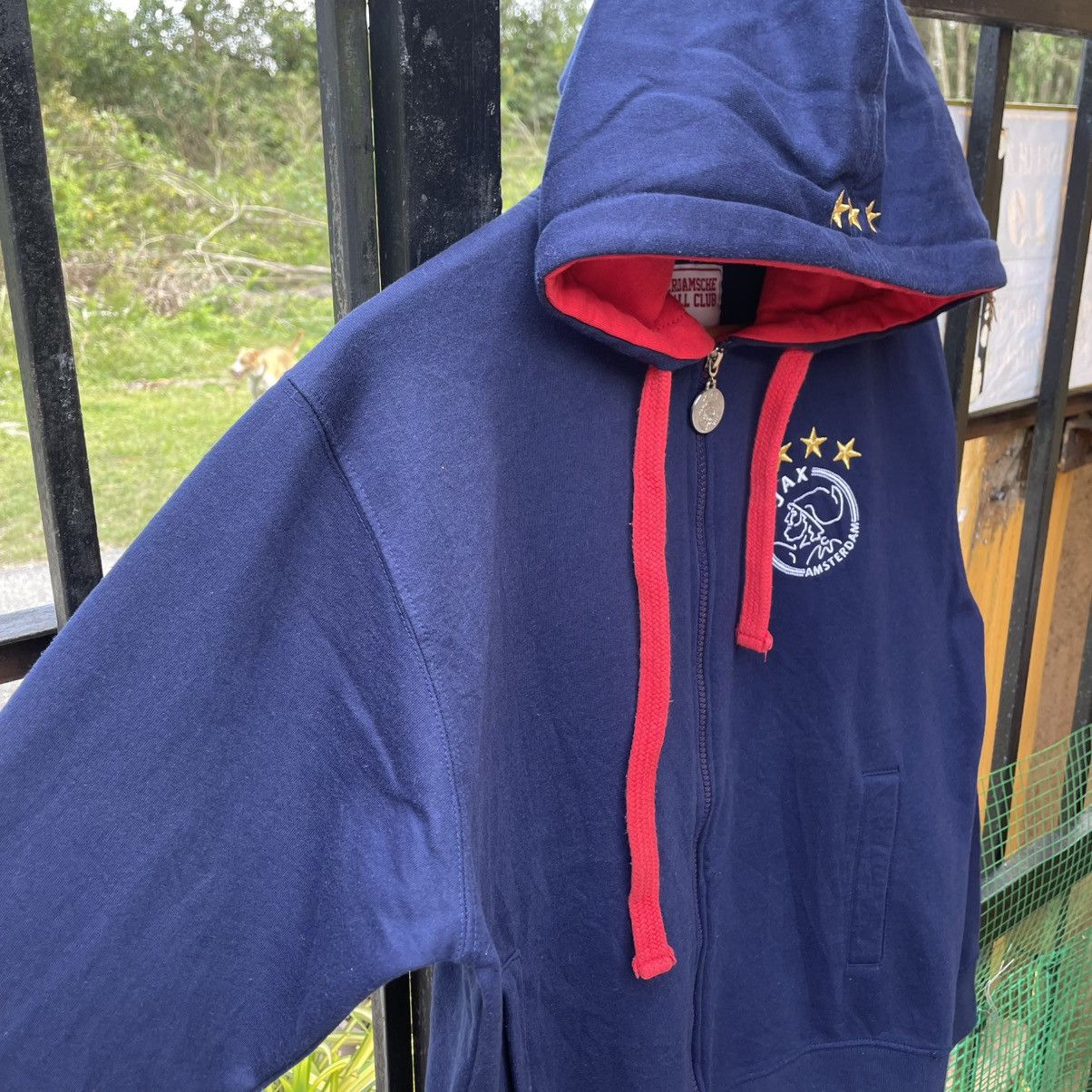 Vintage 🔥Official Licensed Ajax Amsterdam Full Zipper Sweater Hoodie Size US S / EU 44-46 / 1 - 8 Thumbnail