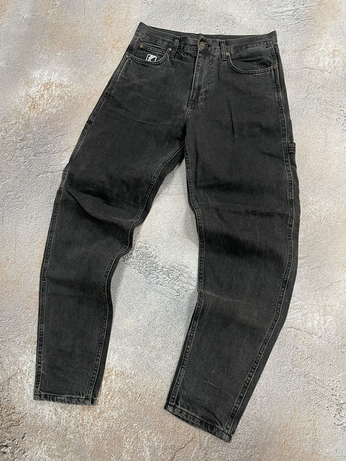 Karl Kani Vintage Karl Kani Black Denim Jeans Size US 30 / EU 46 - 5 Thumbnail