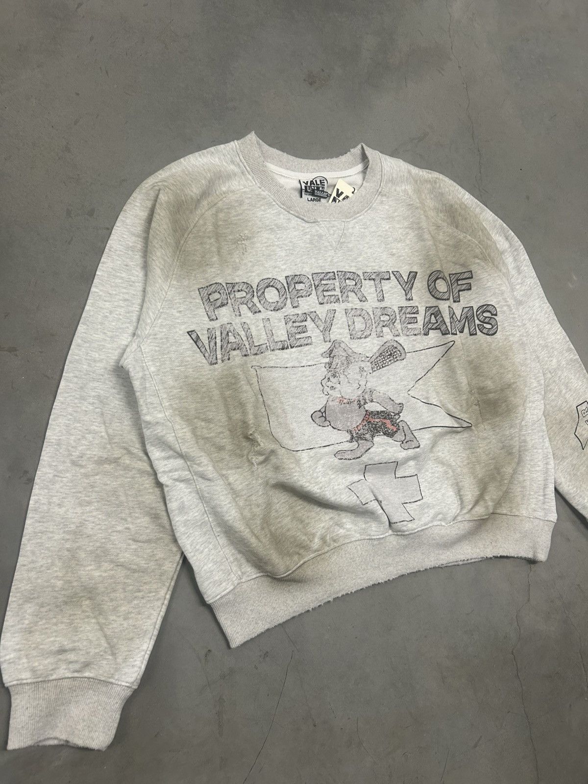 Vale Vale Forever Valley Dreams White Property Sweater Crewneck Size US L / EU 52-54 / 3 - 2 Thumbnail