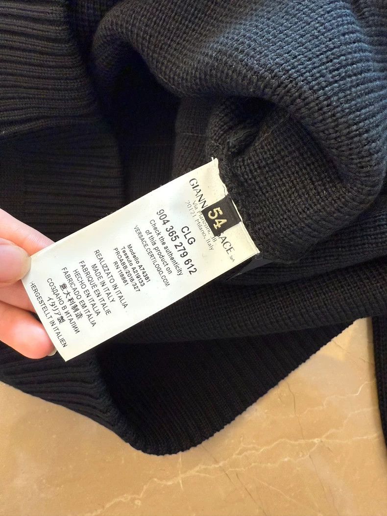Versace Versace Genuine sweater jacket Size US XL / EU 56 / 4 - 2 Thumbnail