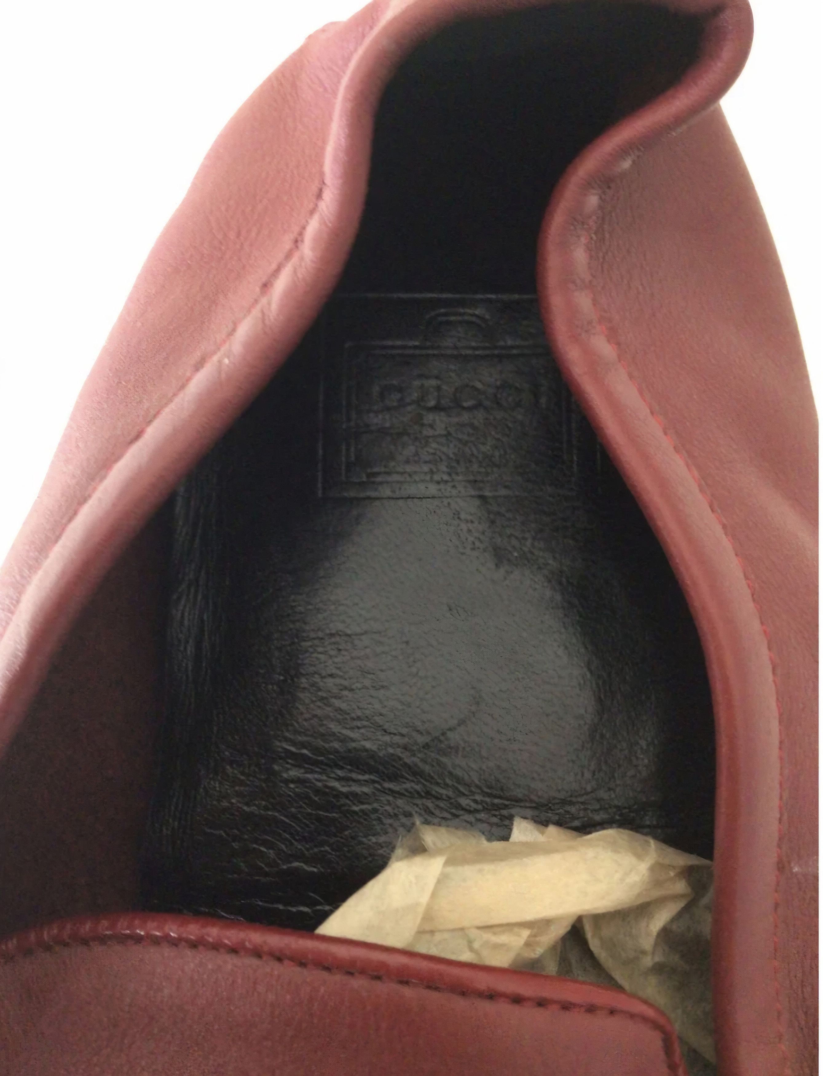 Gucci Gucci leather flats Size US 10 / EU 43 - 3 Thumbnail