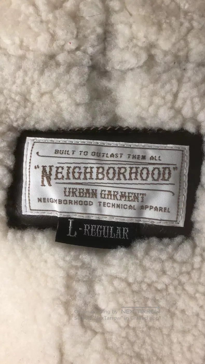Neighborhood Neighborhood Leather Jacket Vest, Leather Biker Jacket, Si Size US L / EU 52-54 / 3 - 7 Thumbnail