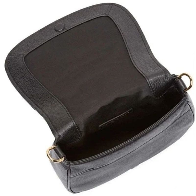 Marc Jacobs MARC JACOBS Pebbled Leather Empire City Crossbody Saddle Bag Size ONE SIZE - 6 Thumbnail